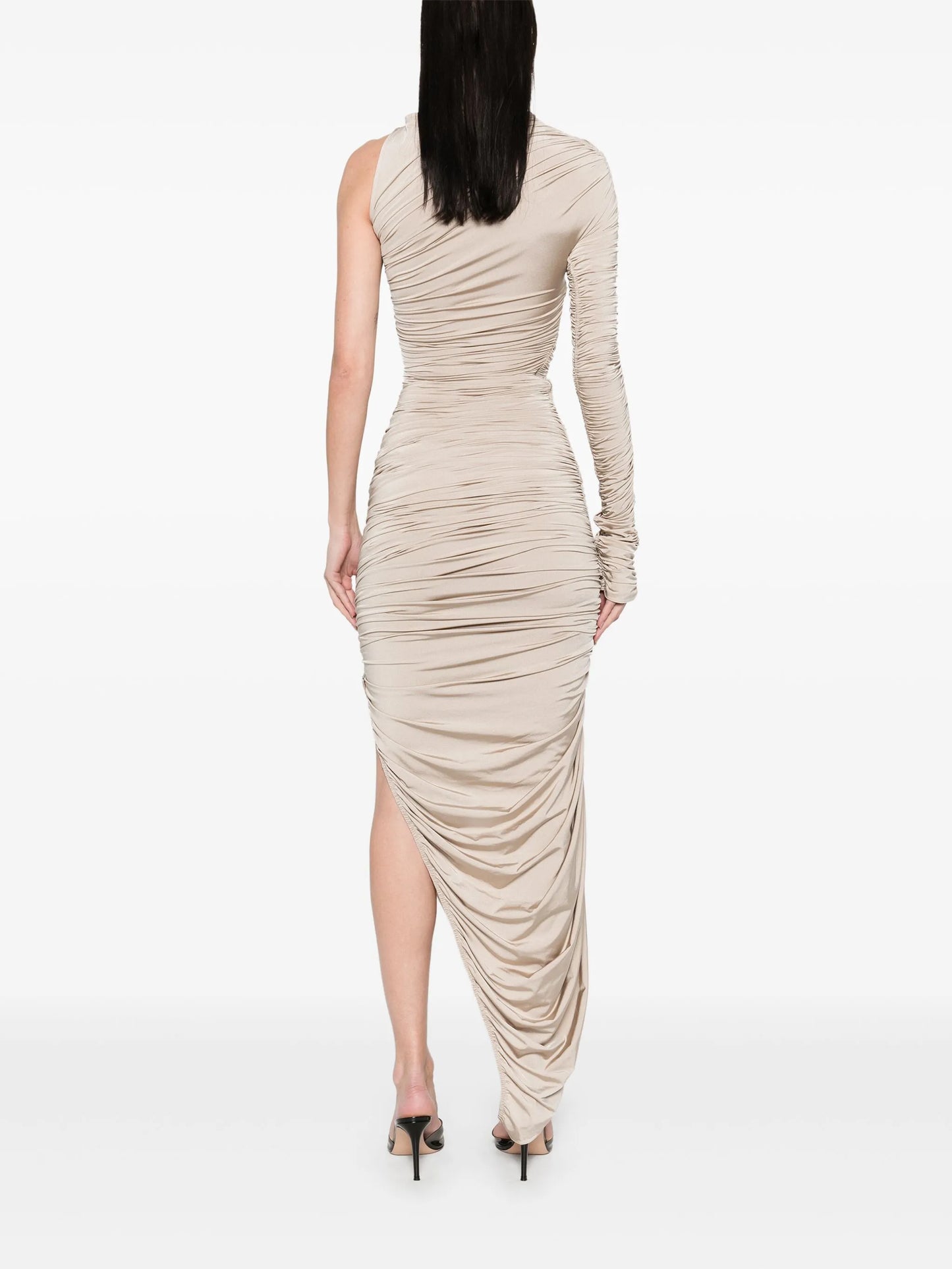 asymmetrical maxi dress