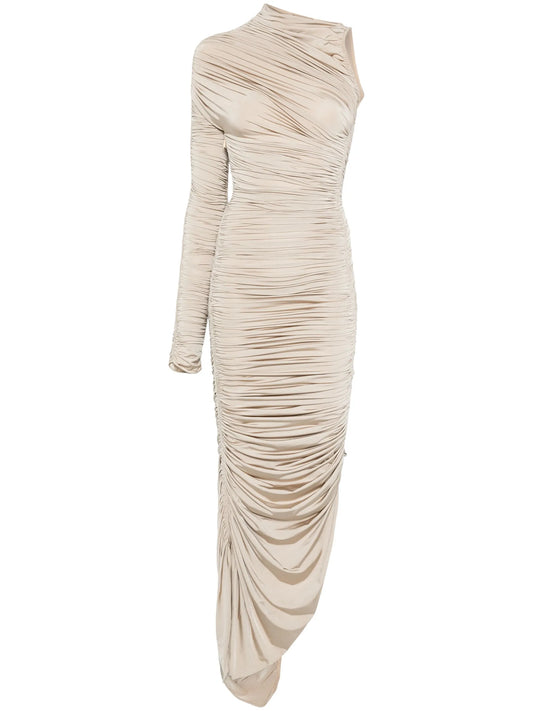asymmetrical maxi dress