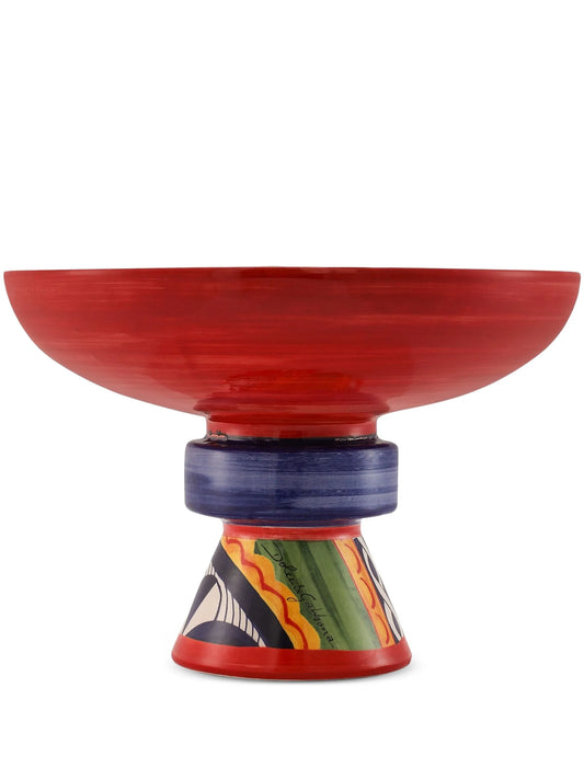graphic-print platter