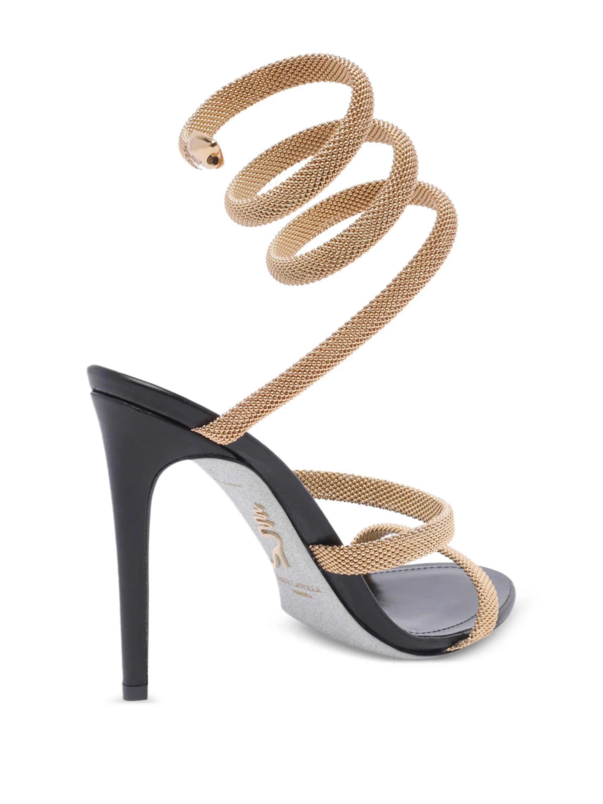 120mm leather pumps