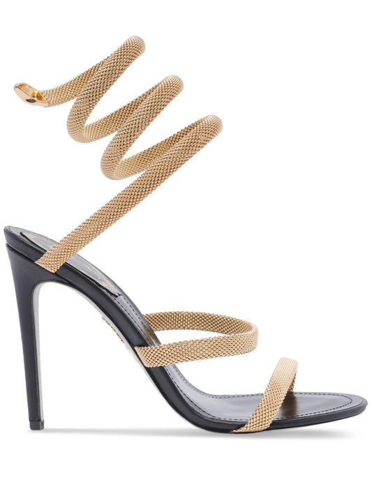 120mm leather pumps
