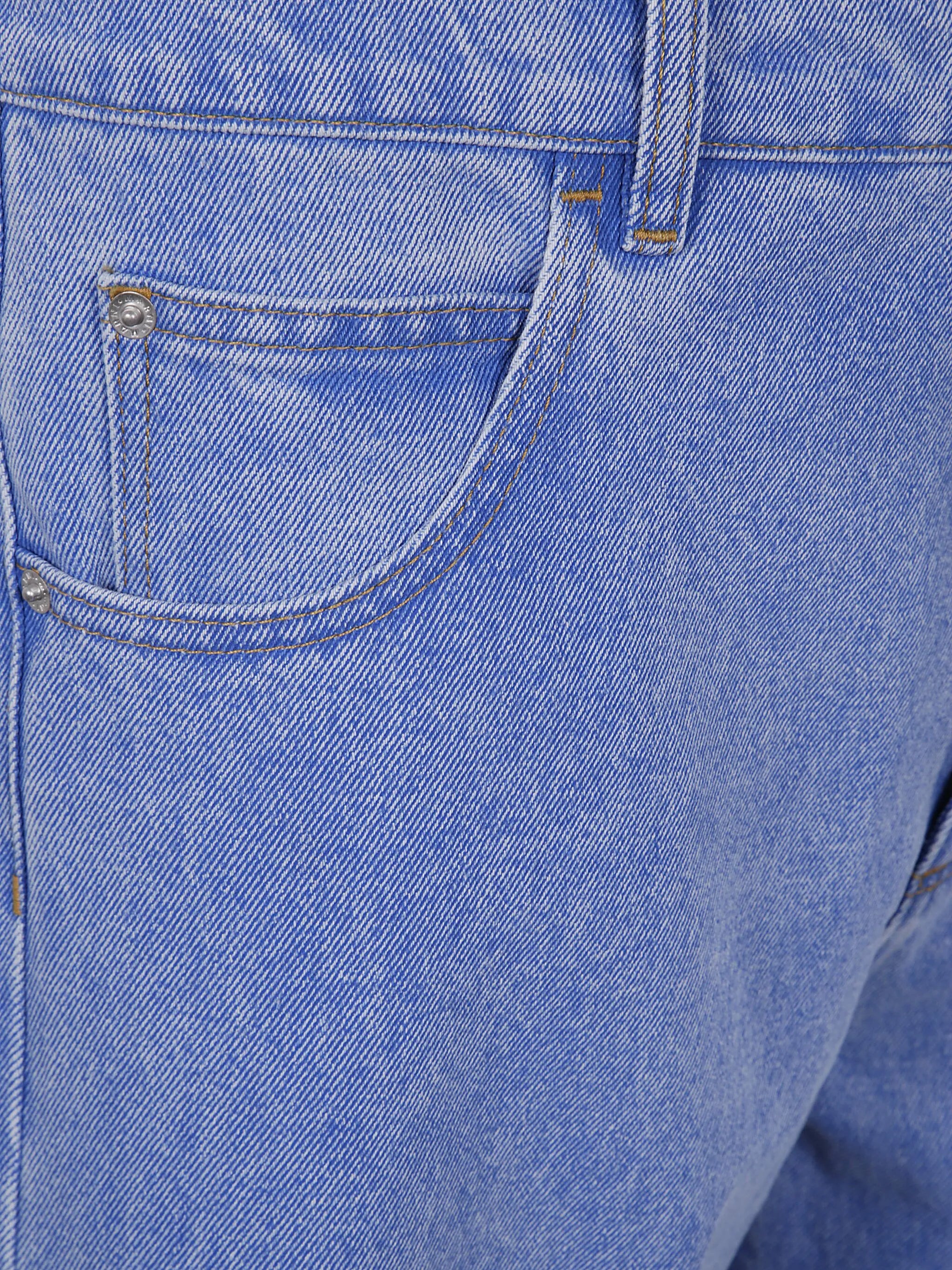 straight-leg jeans