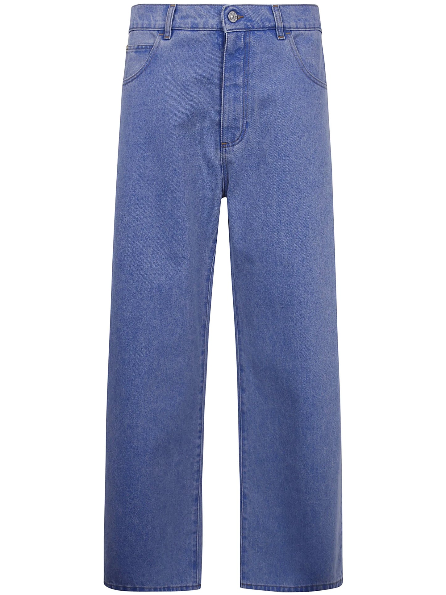 straight-leg jeans