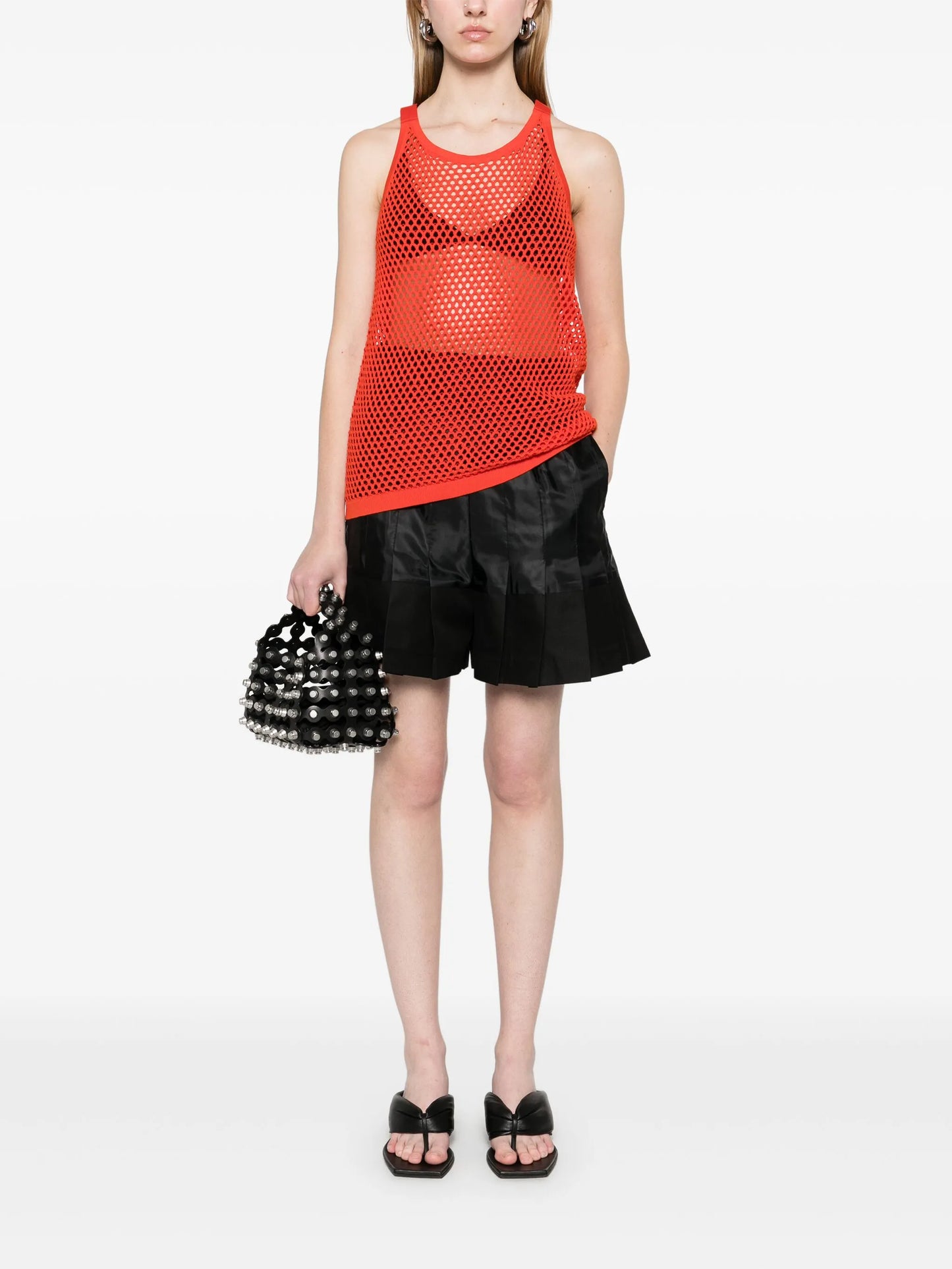 scoop-neck tank top