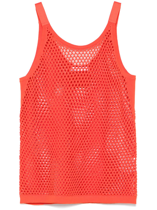 scoop-neck tank top