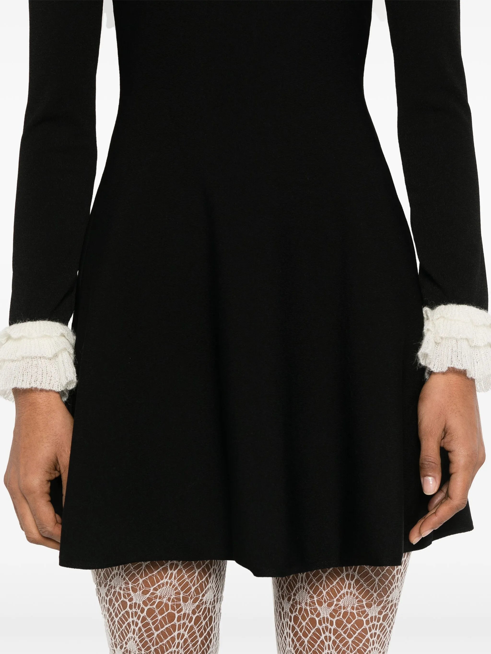 knitted midi dress