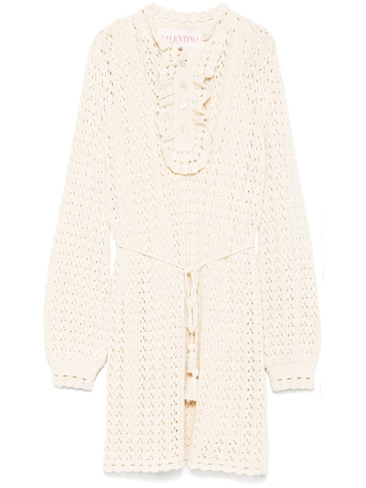 knitted mini dress