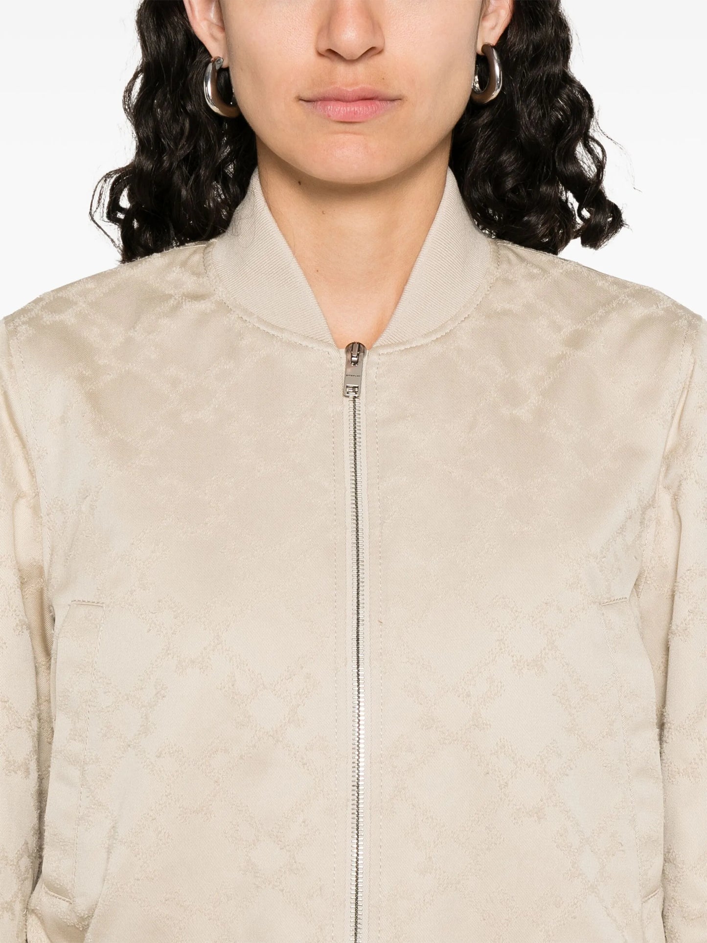 monogram bomber jacket