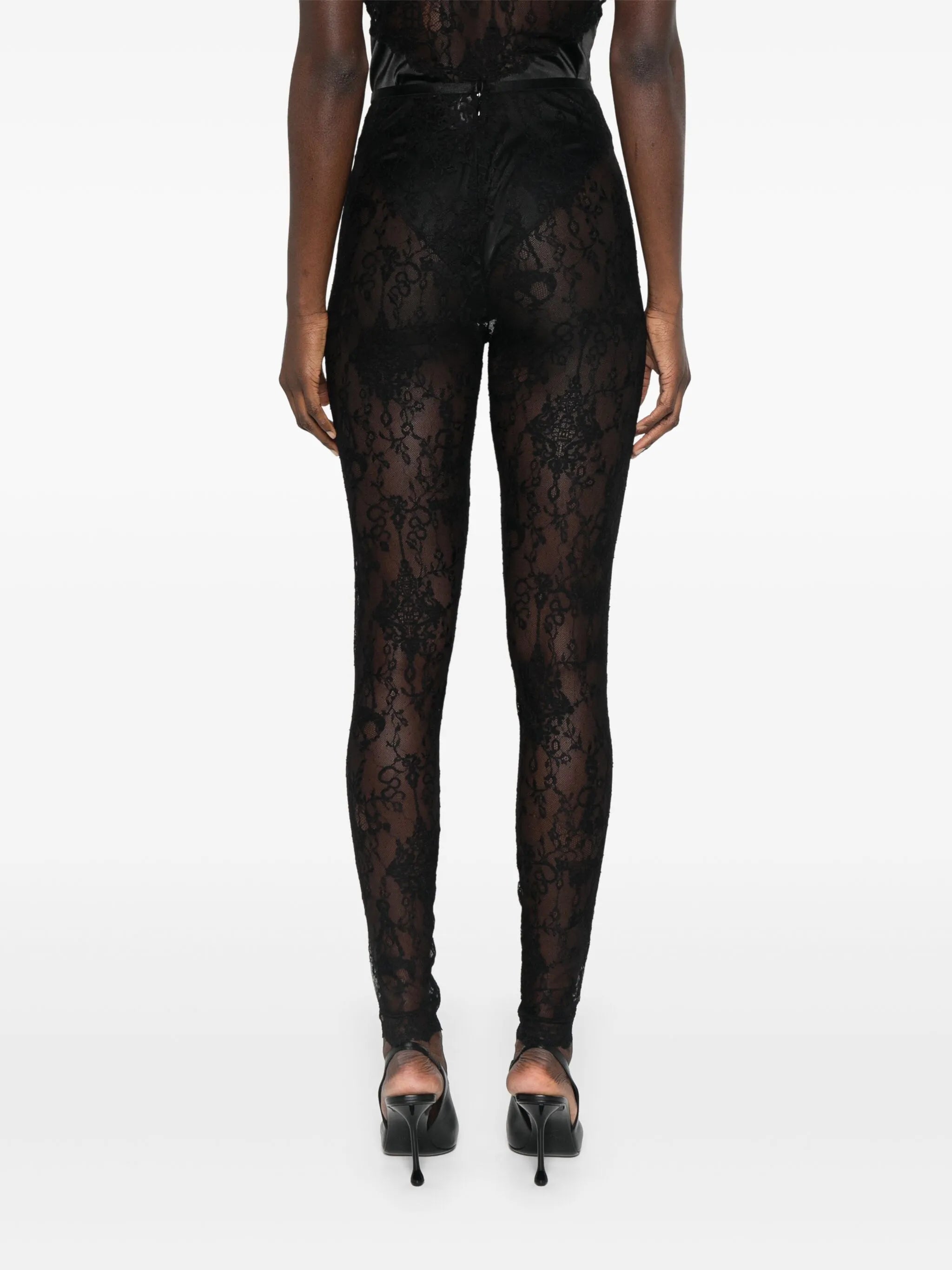 chandelier lace leggings