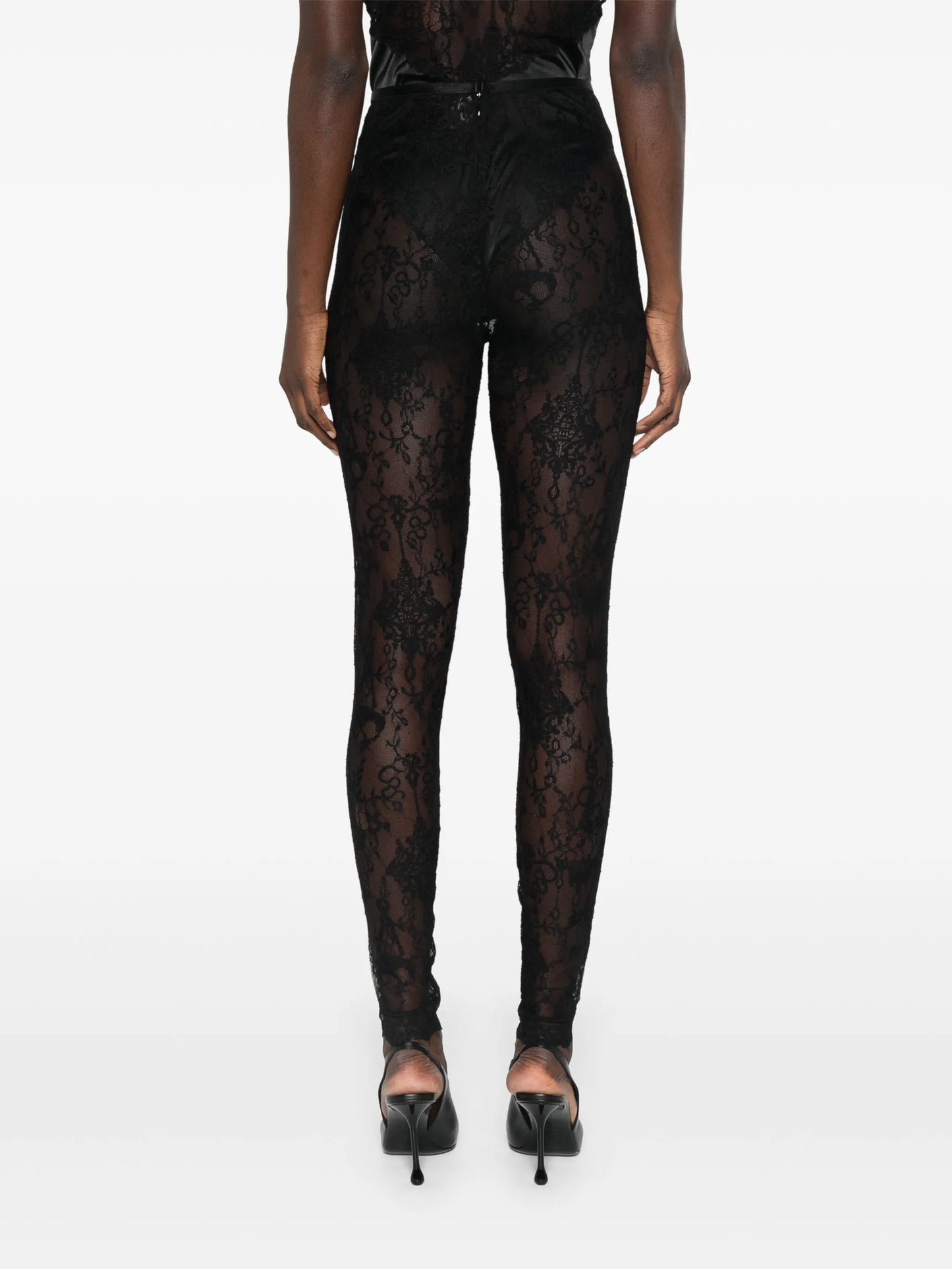 chandelier lace leggings