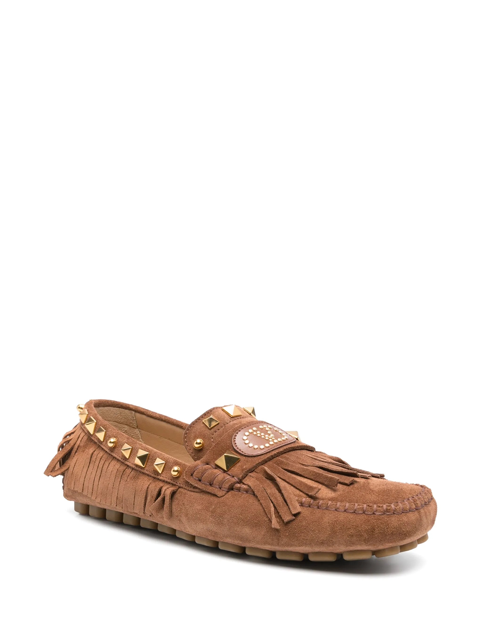 Rockstud loafers