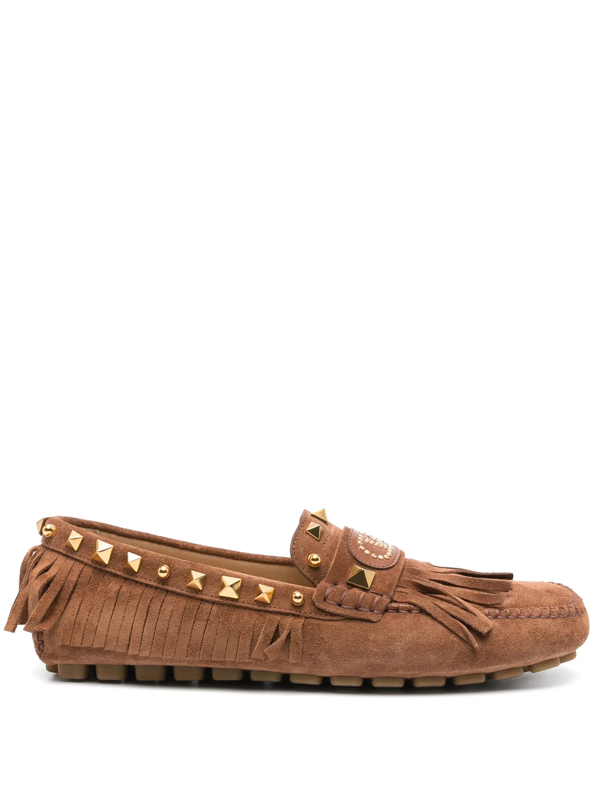 Rockstud loafers