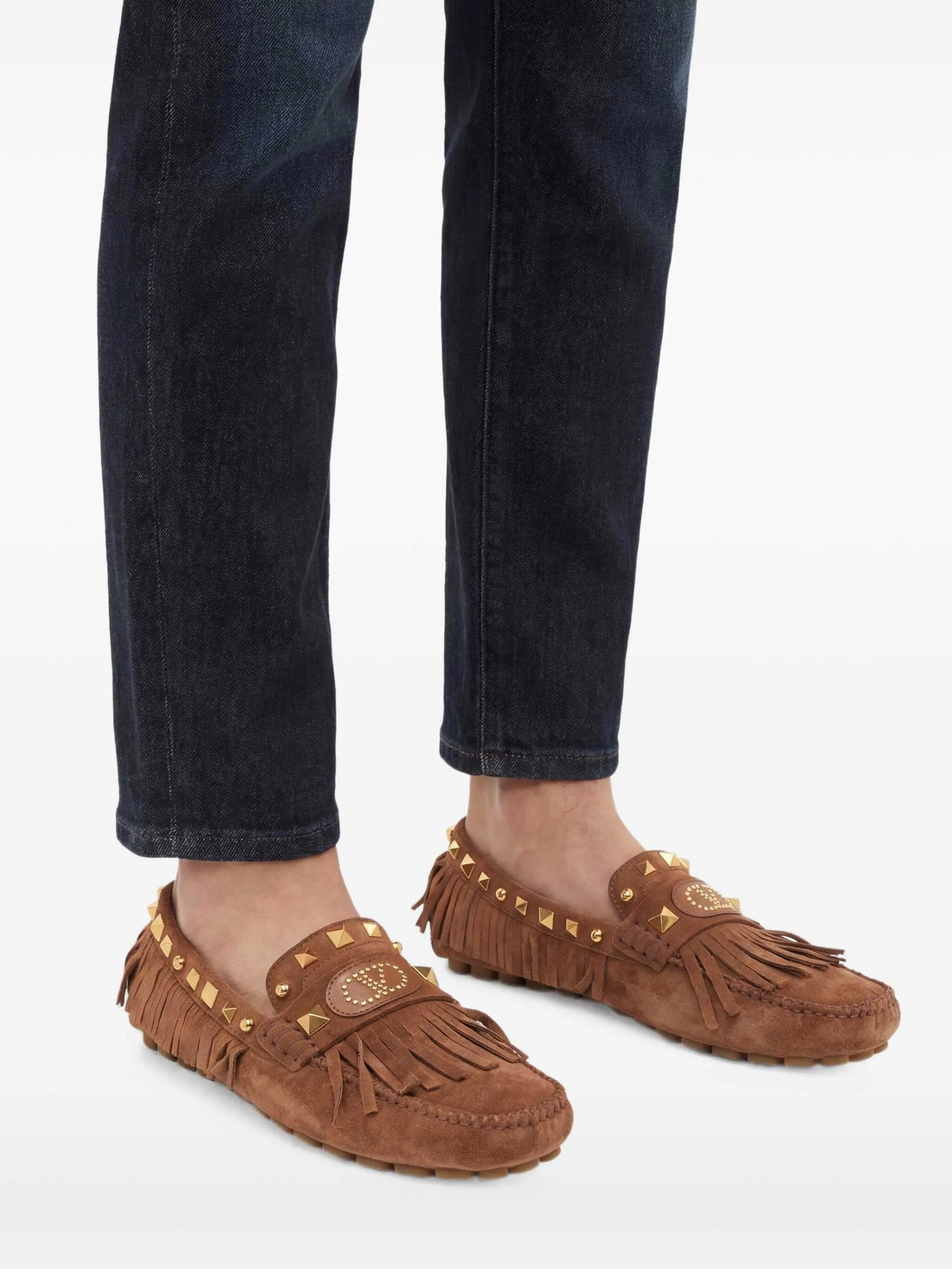 Rockstud loafers