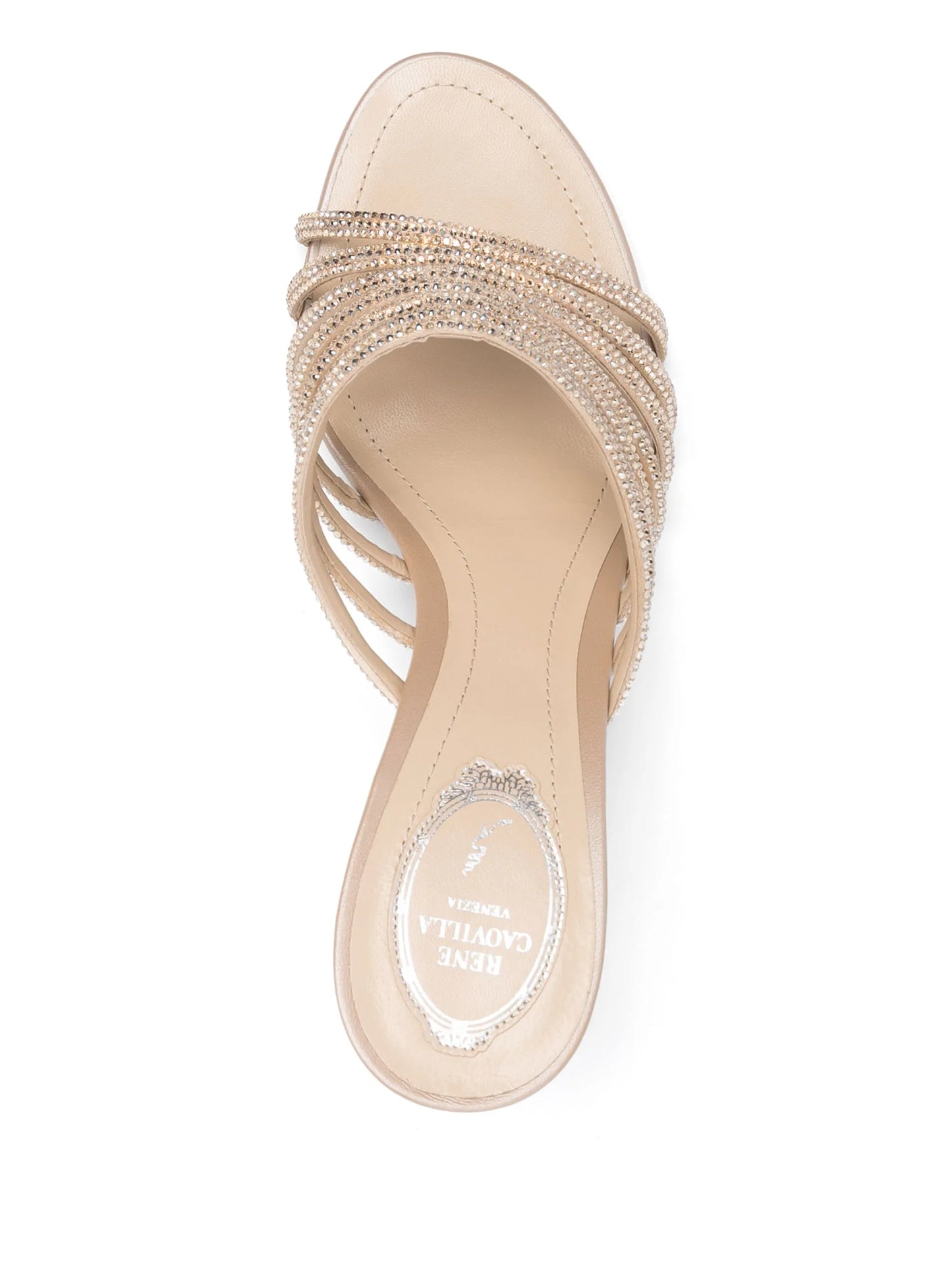 80mm crystal-embellished sandals