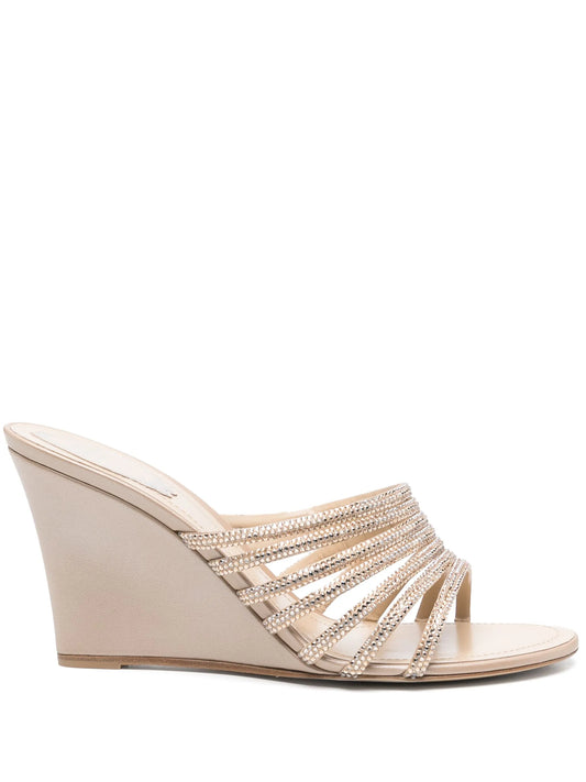 80mm crystal-embellished sandals