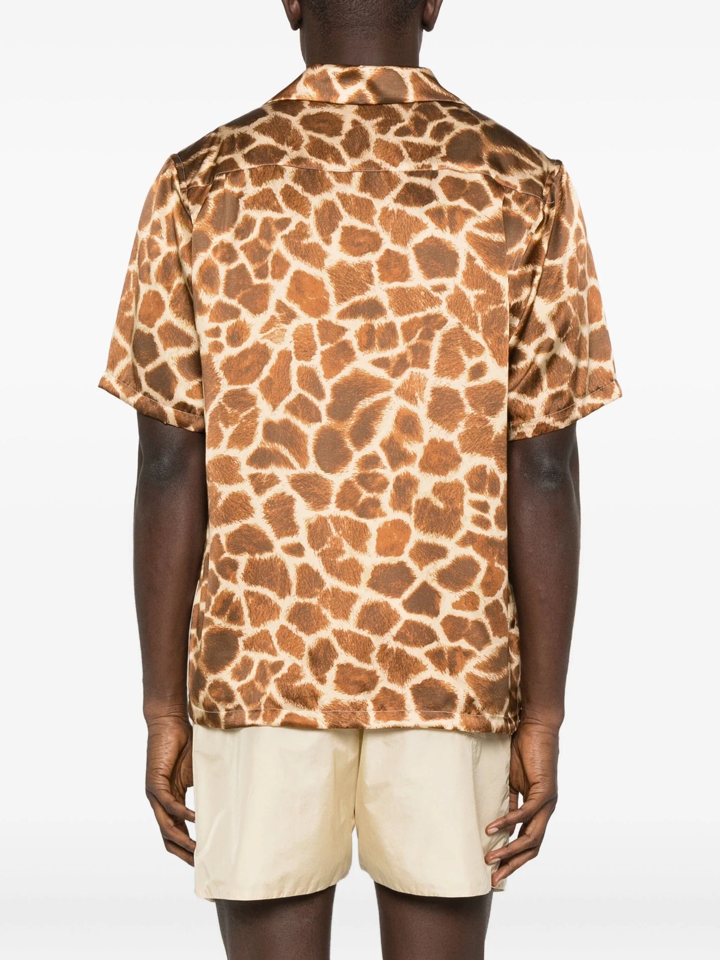 Parker giraffe-print shirt