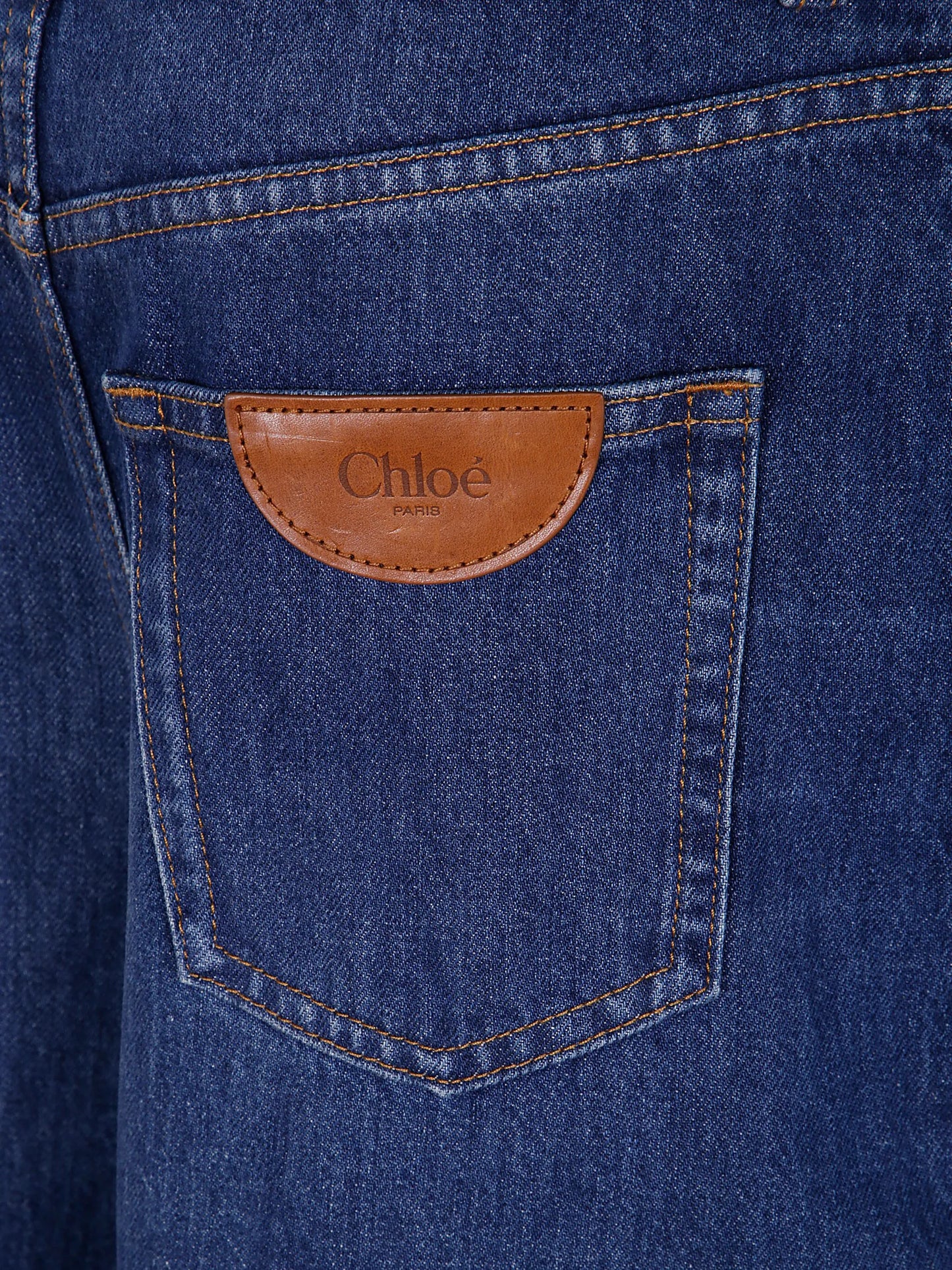 straight-leg jeans