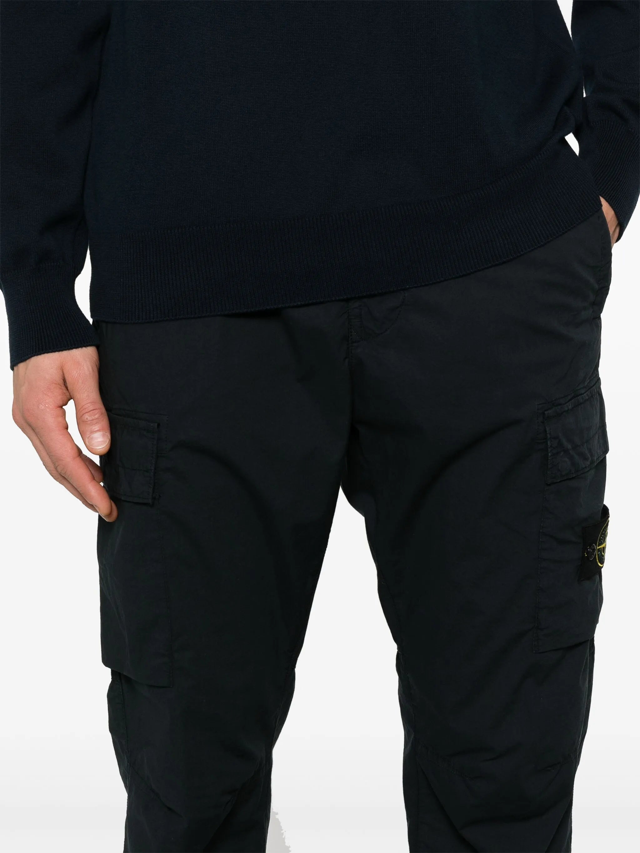 Compass-badge track pants