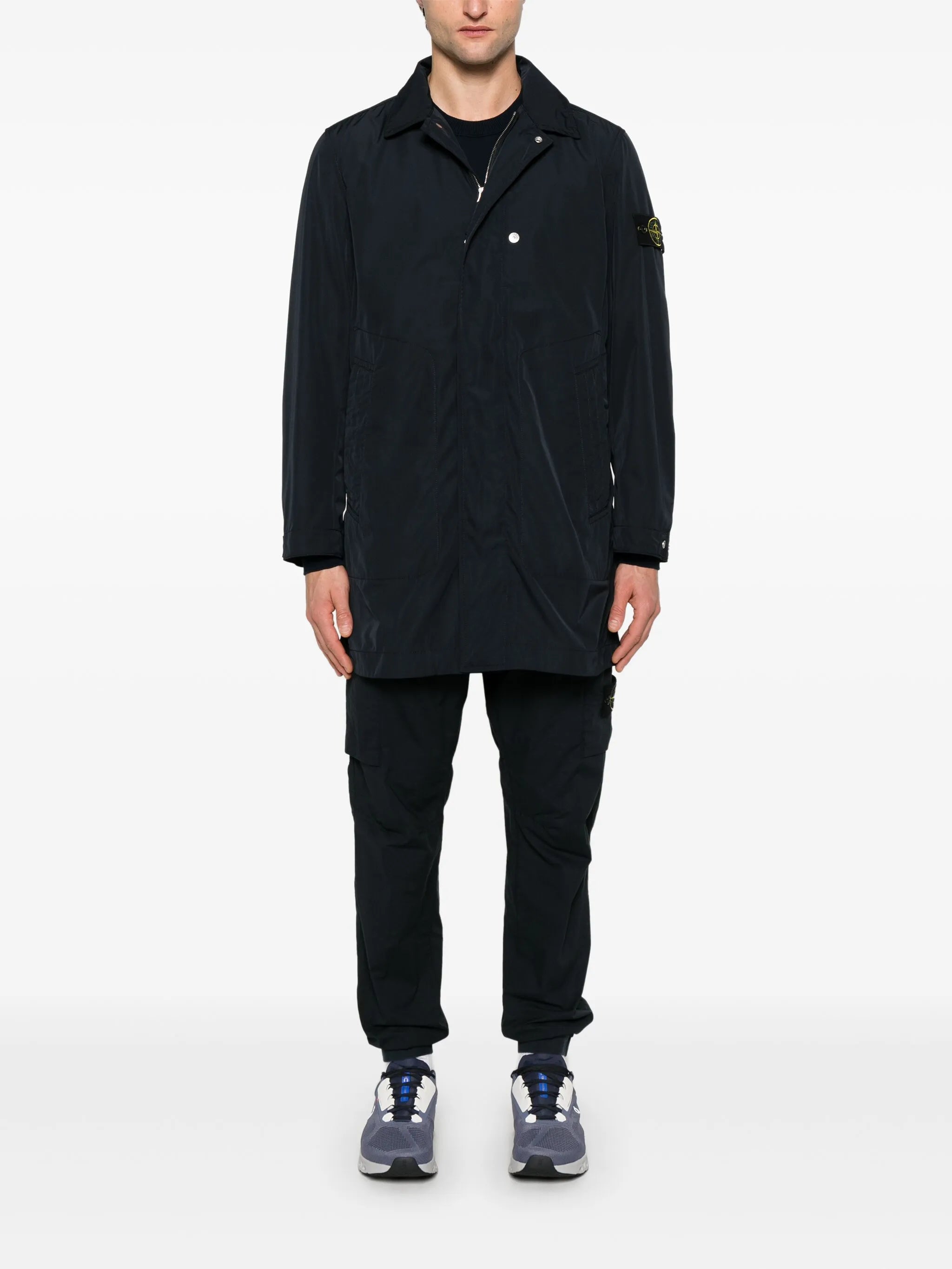 Compass-badge track pants