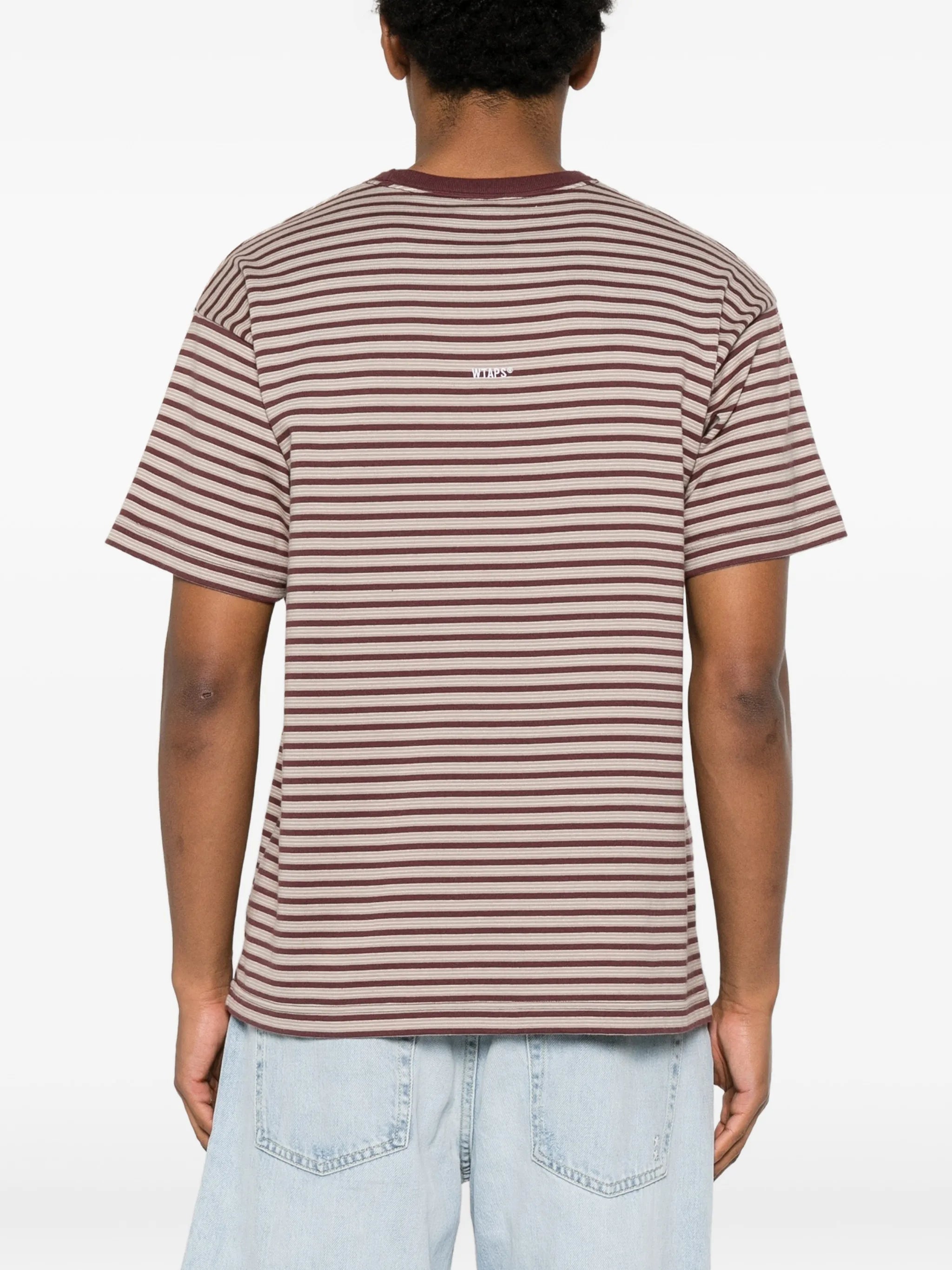 striped crew-neck T-shirt