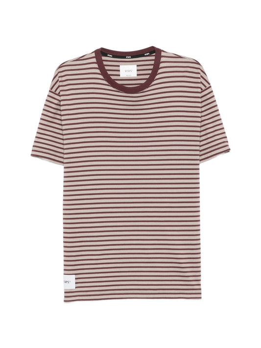 striped crew-neck T-shirt