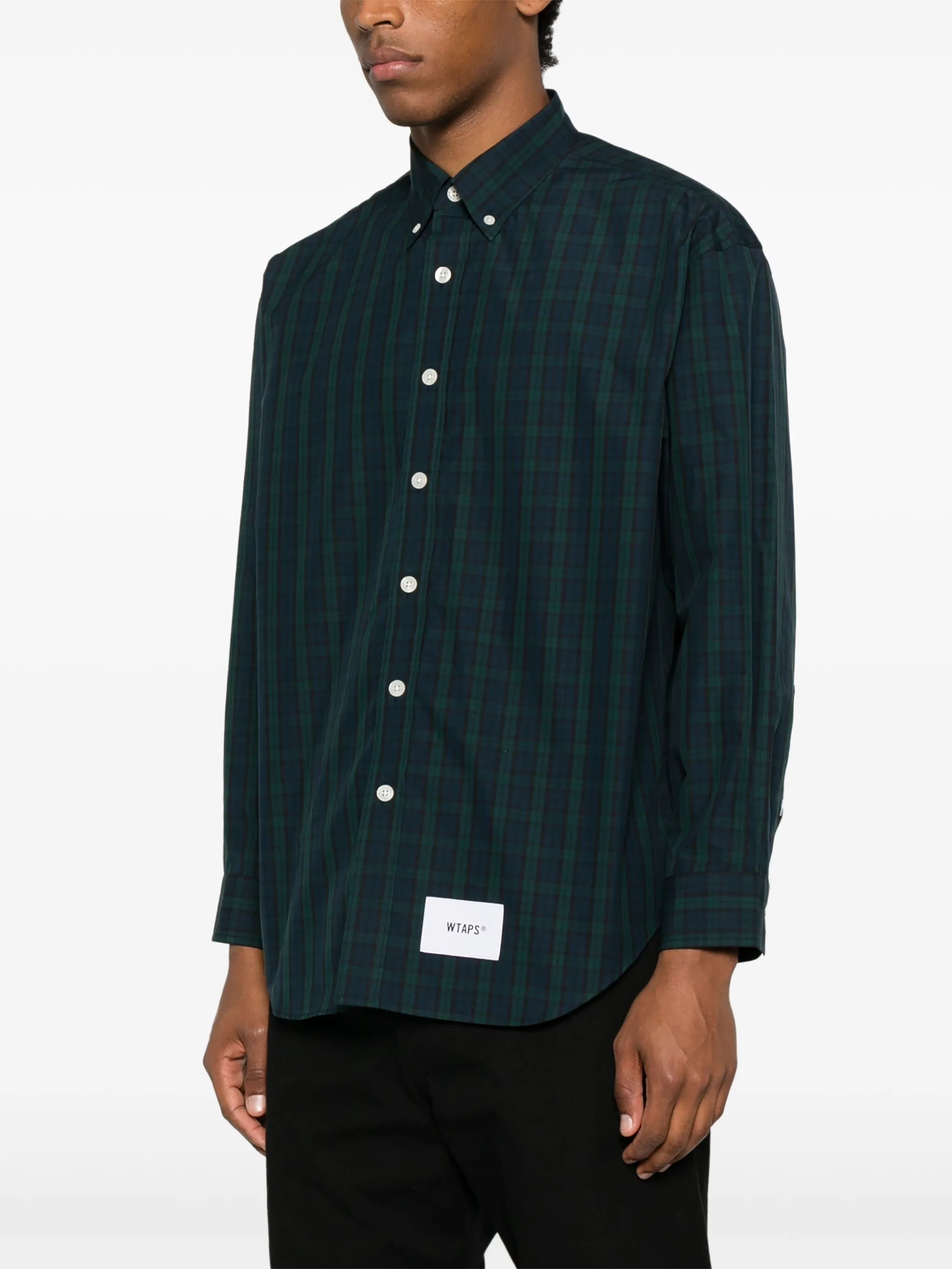 plaid-check shirt