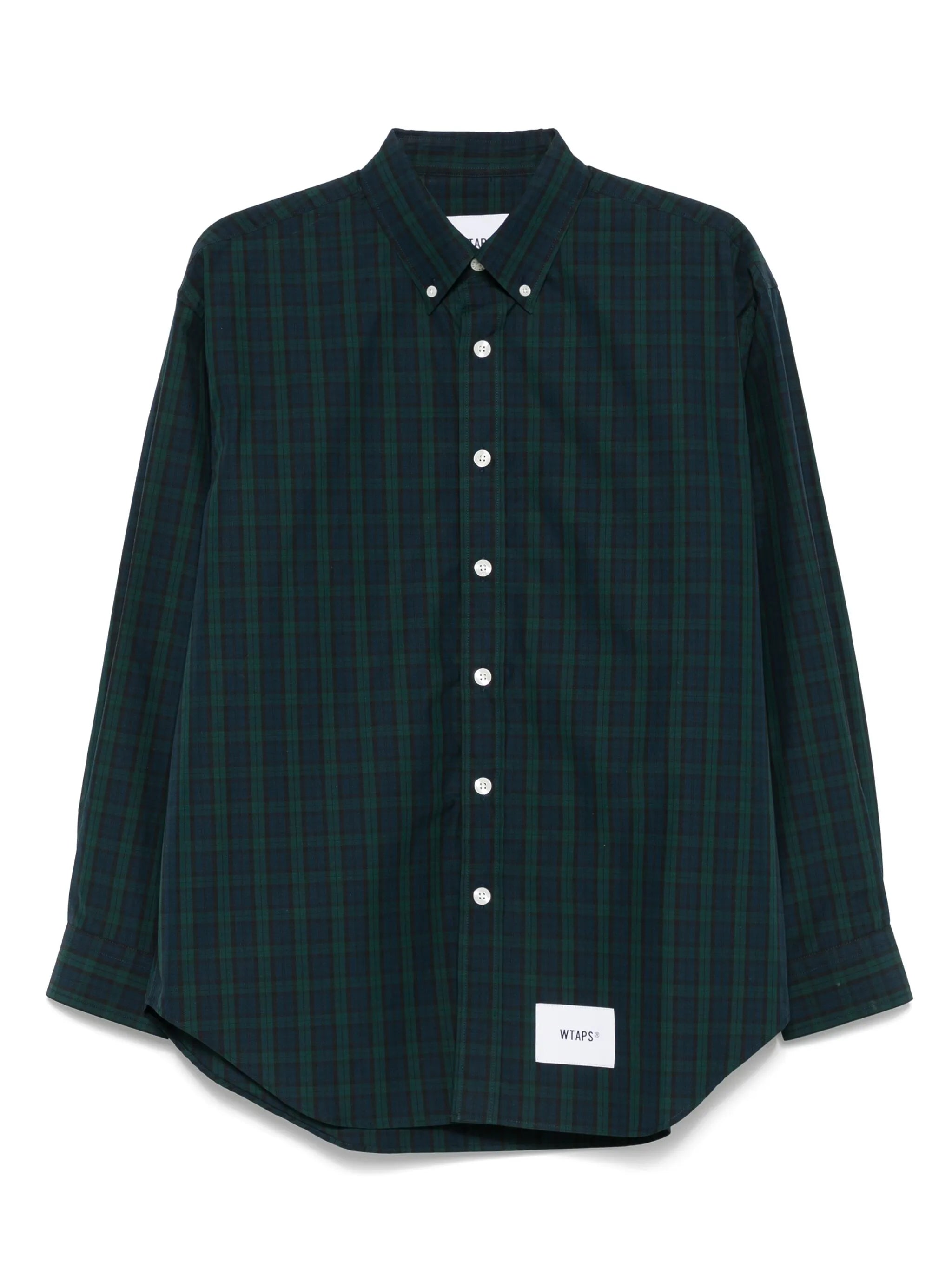 plaid-check shirt