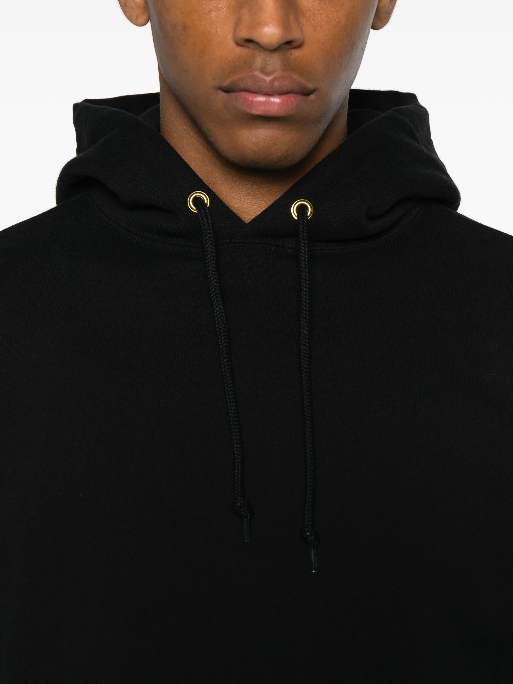 logo-print hoodie