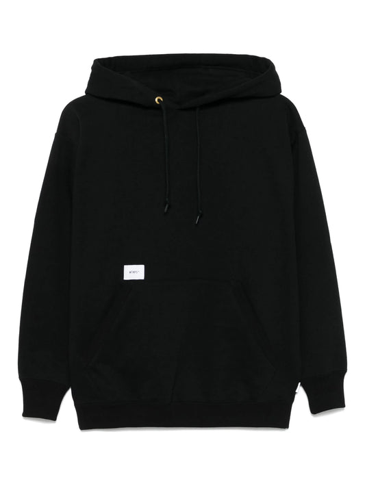 logo-print hoodie