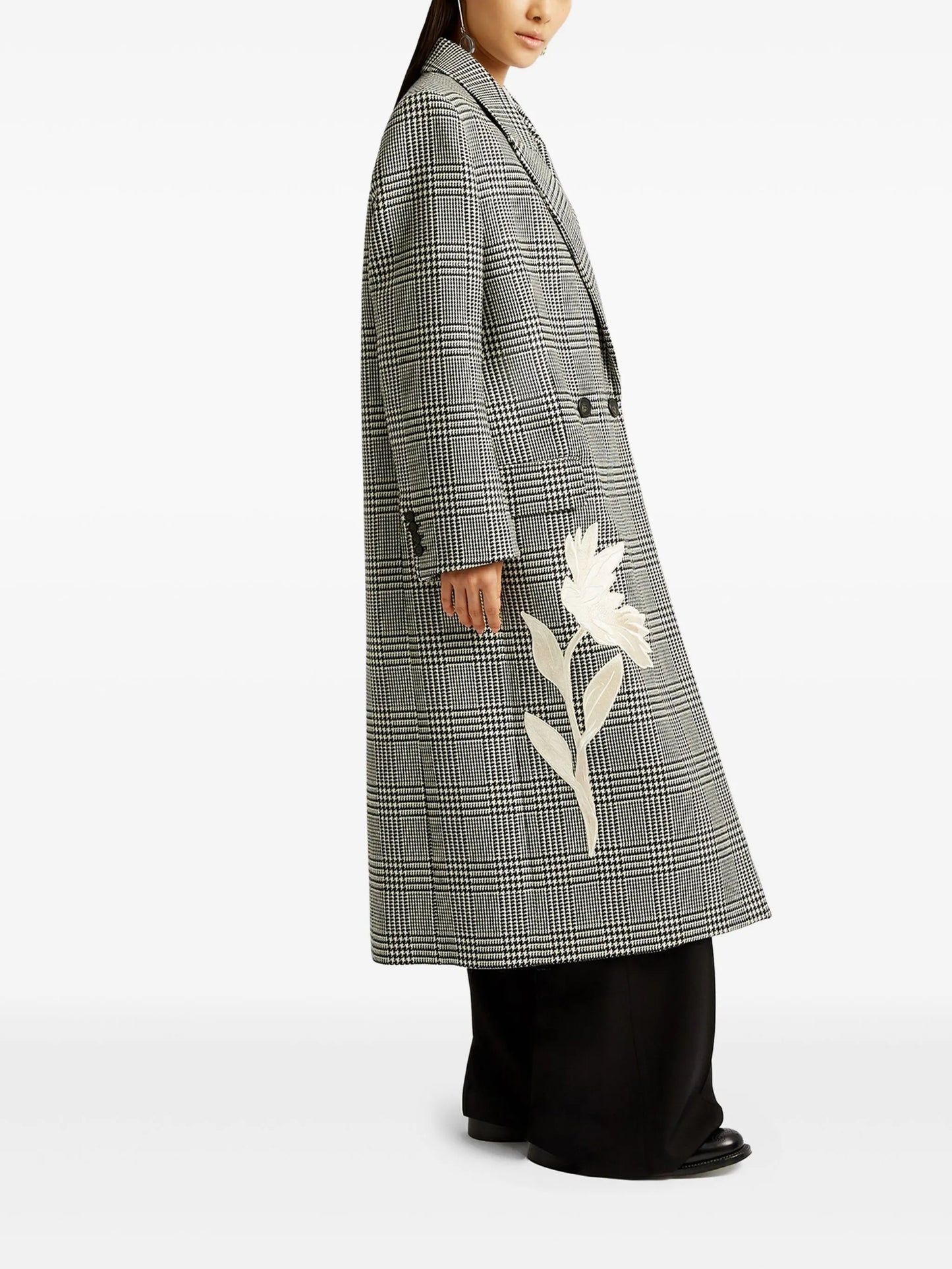 double-breasted coat