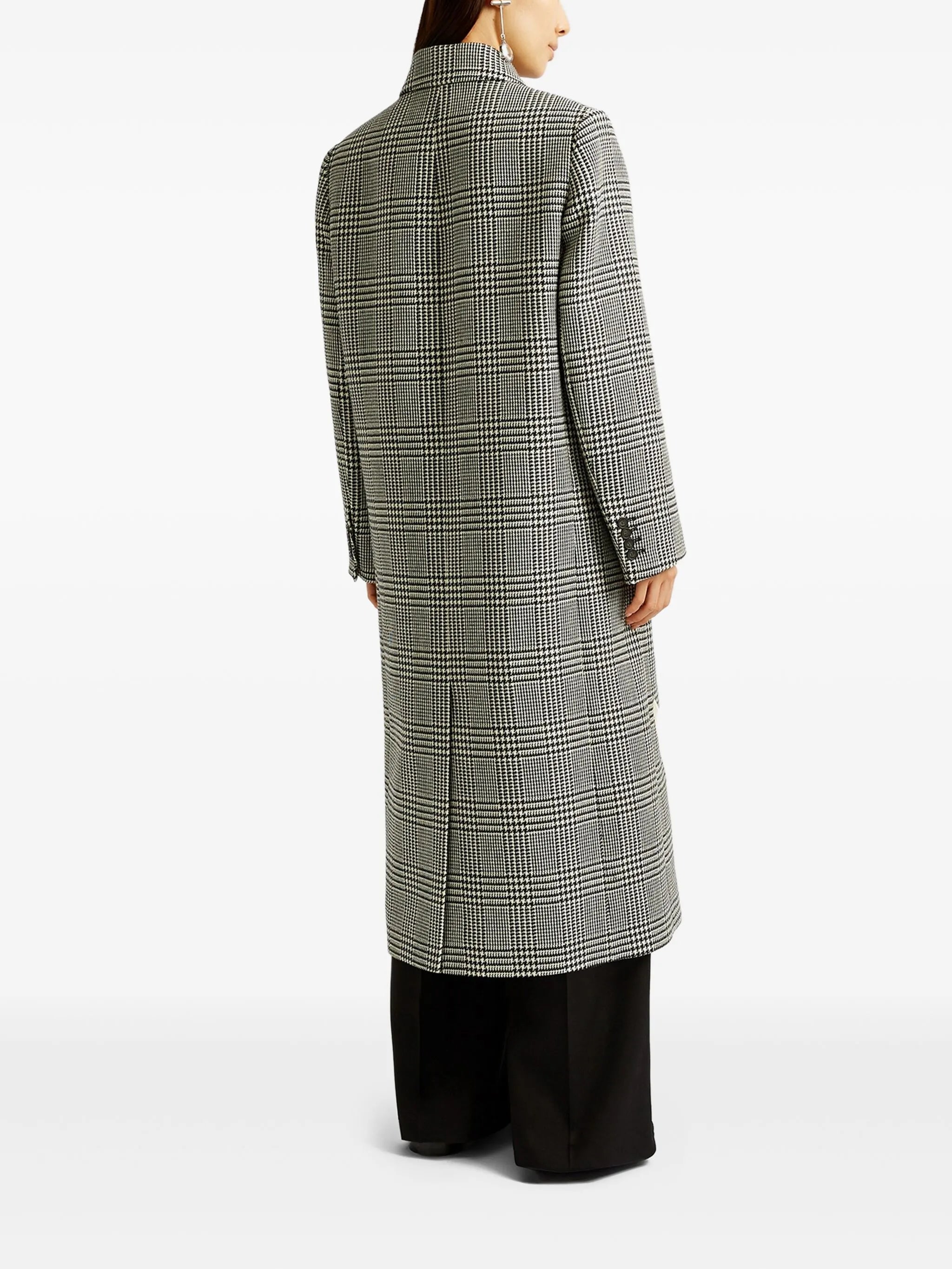 double-breasted coat