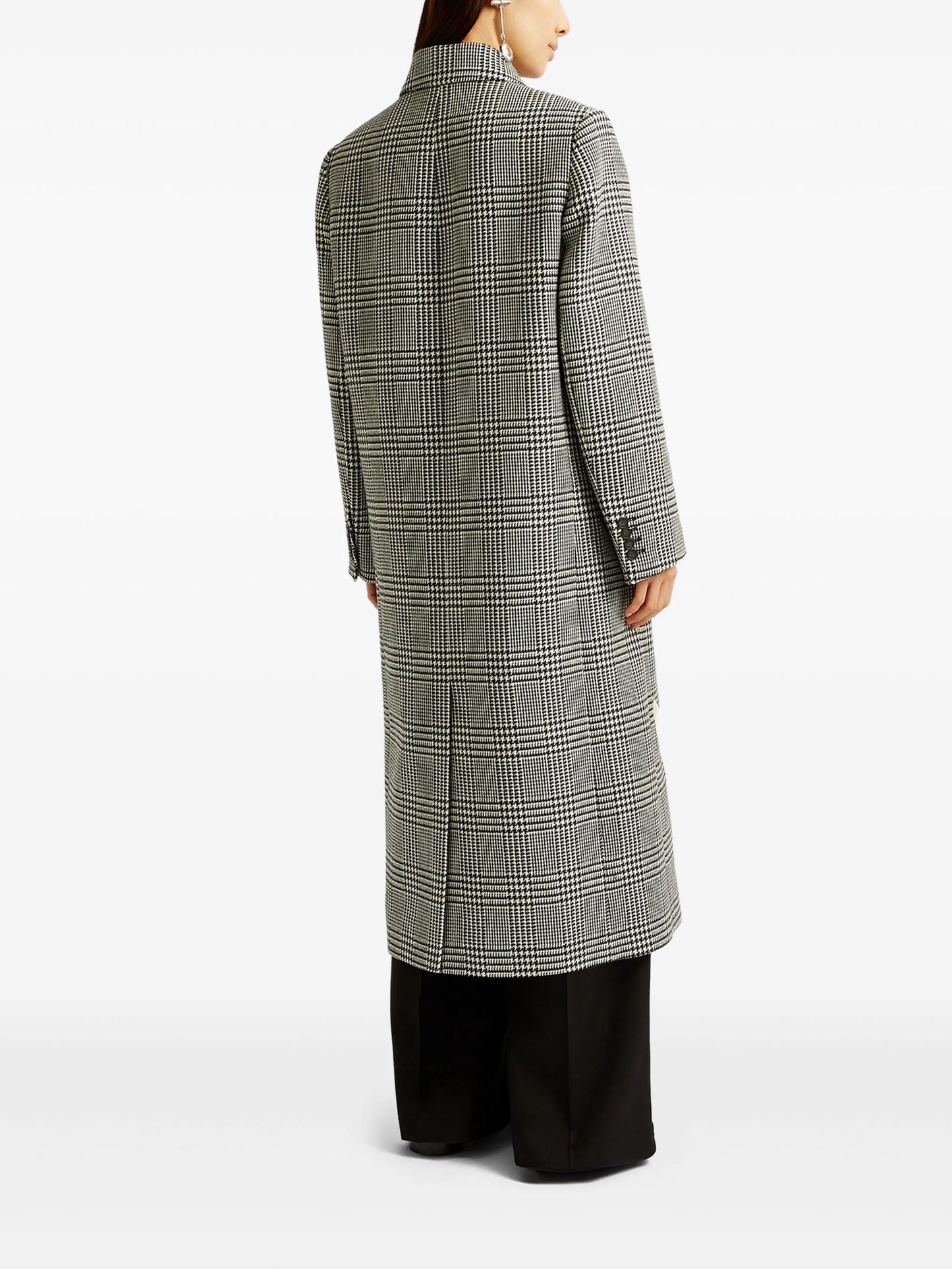 double-breasted coat