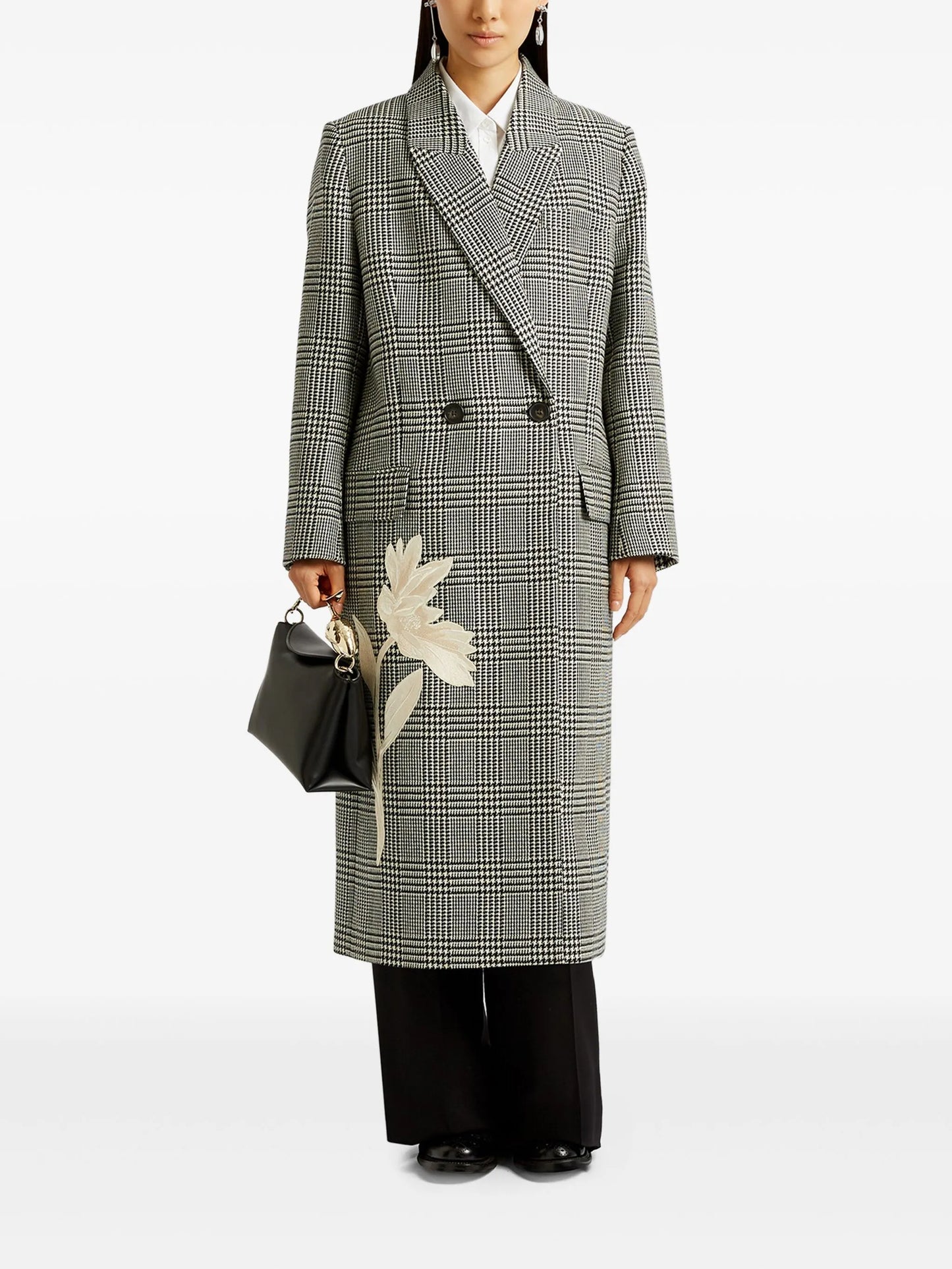 double-breasted coat