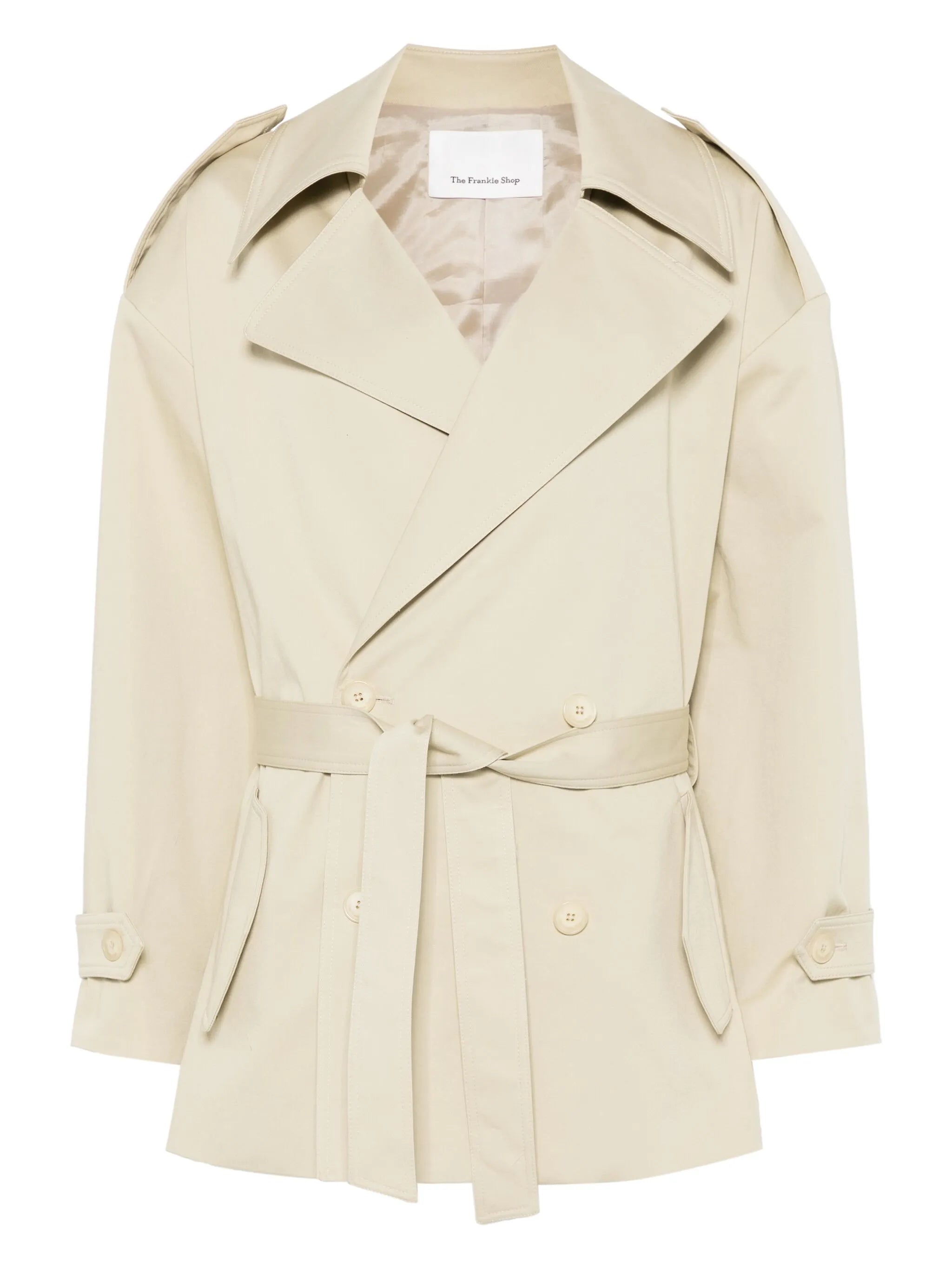 Zurich short trench coat
