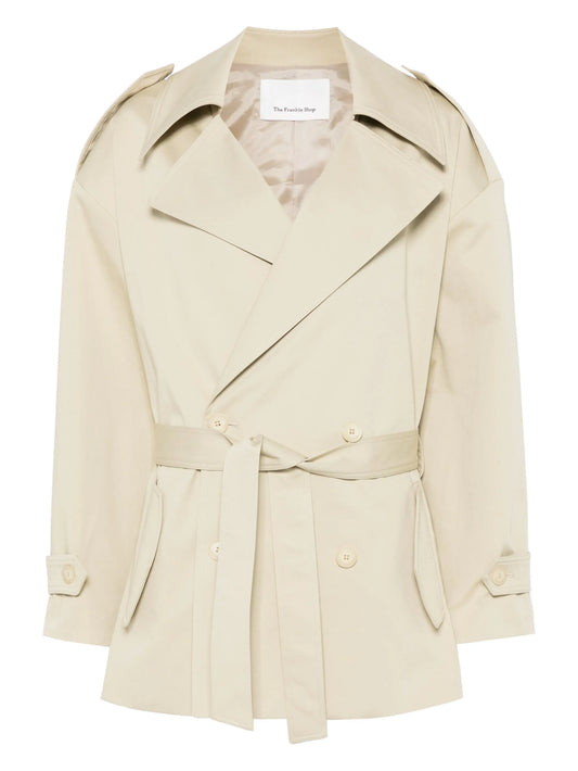 Zurich short trench coat
