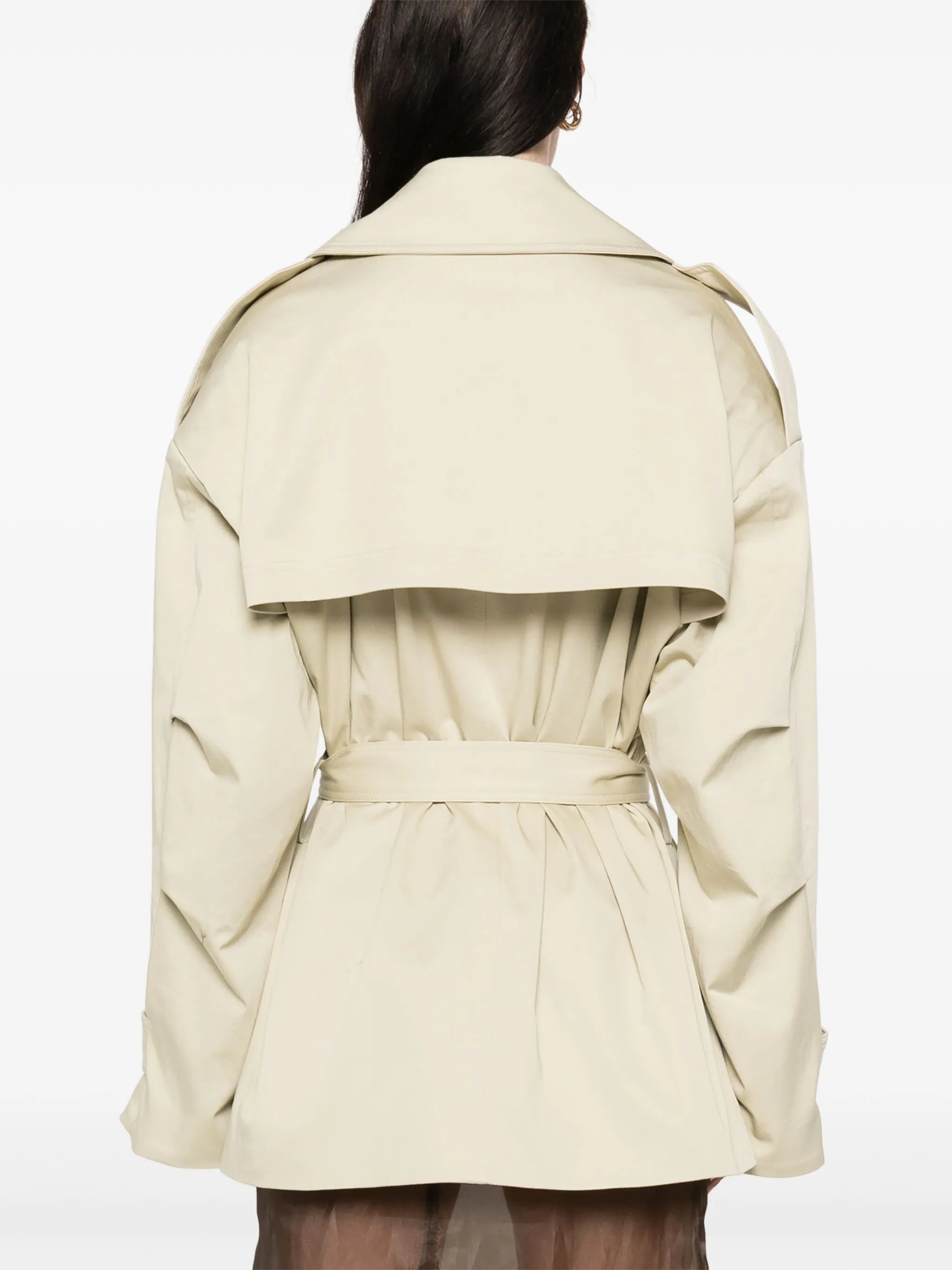 Zurich short trench coat