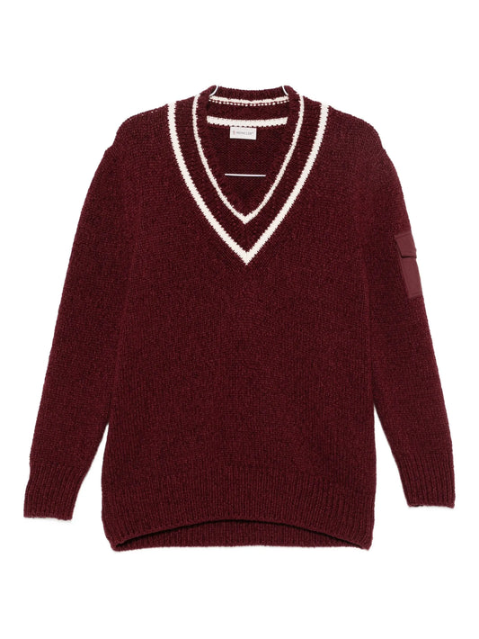 V-neck sweater