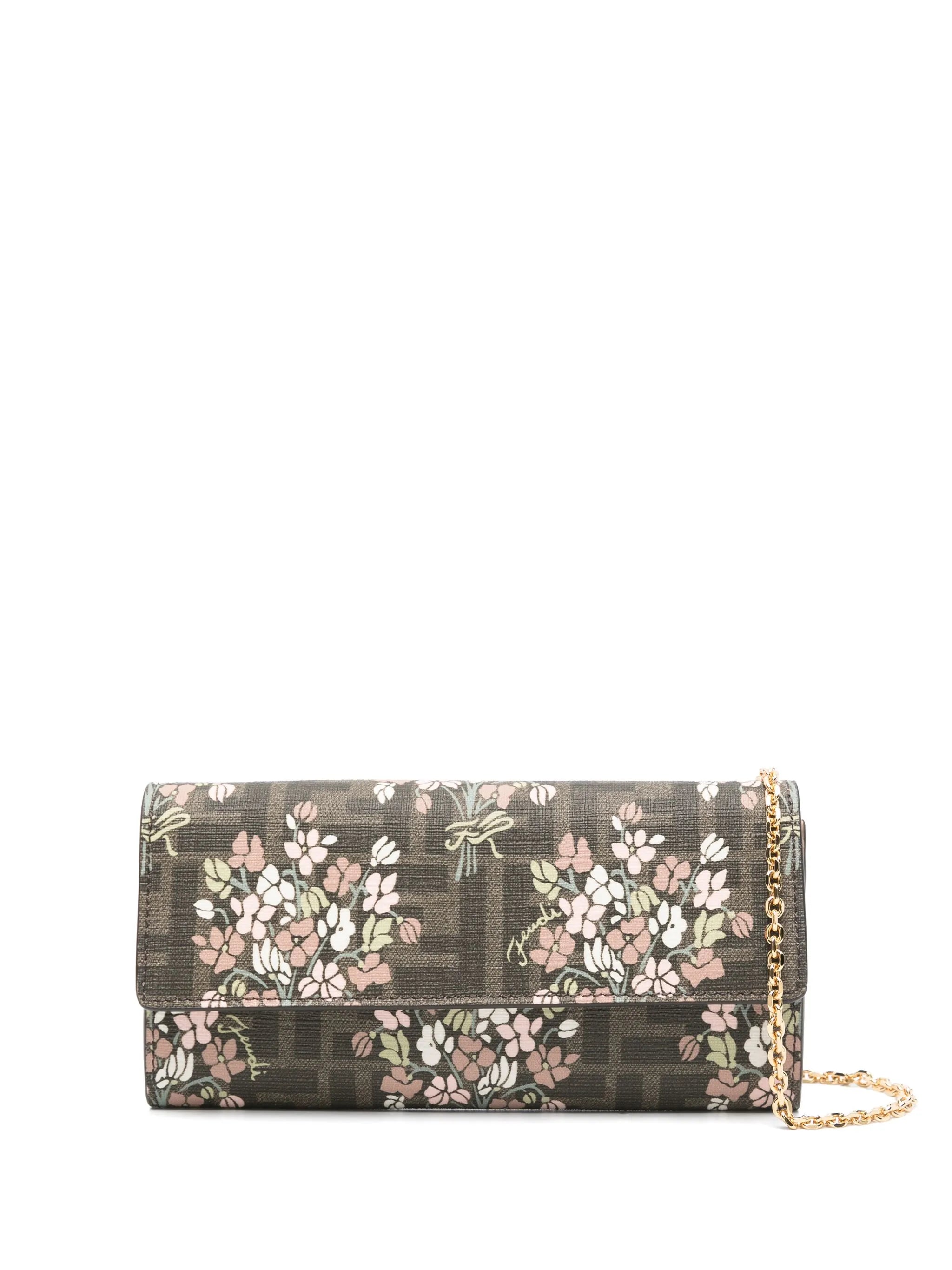 Fendi Roma Continental clutch bag