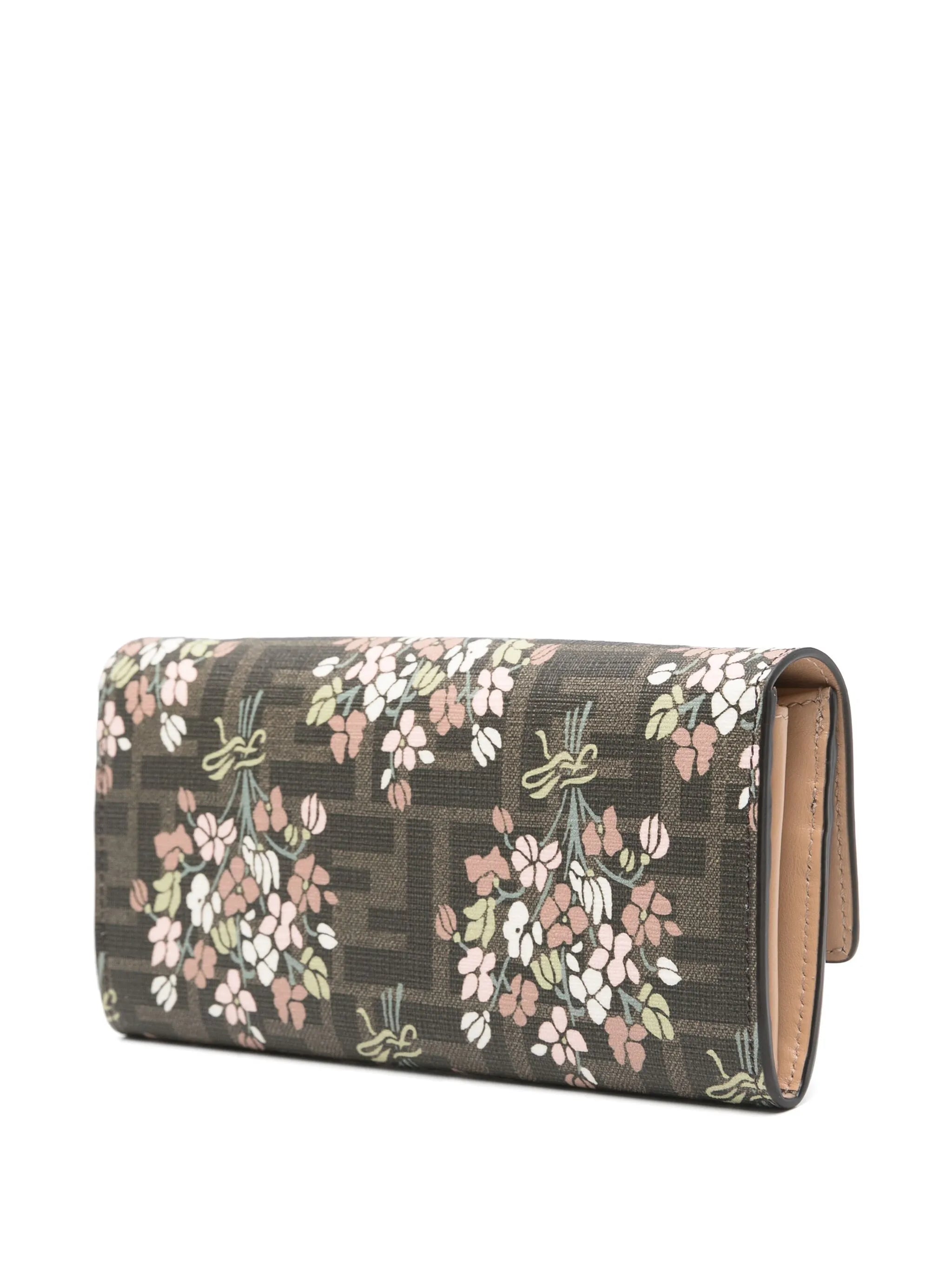 Fendi Roma Continental clutch bag