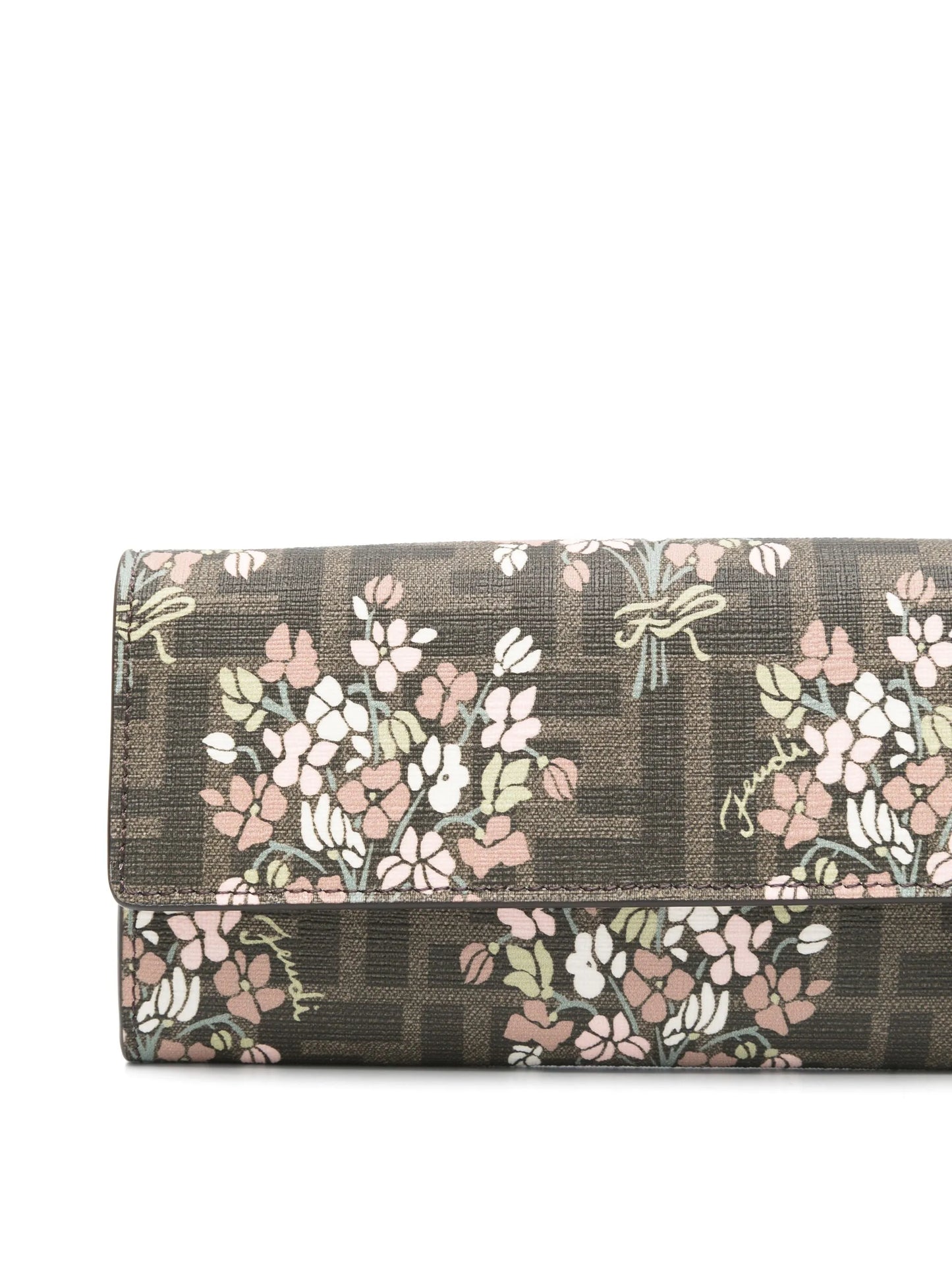 Fendi Roma Continental clutch bag