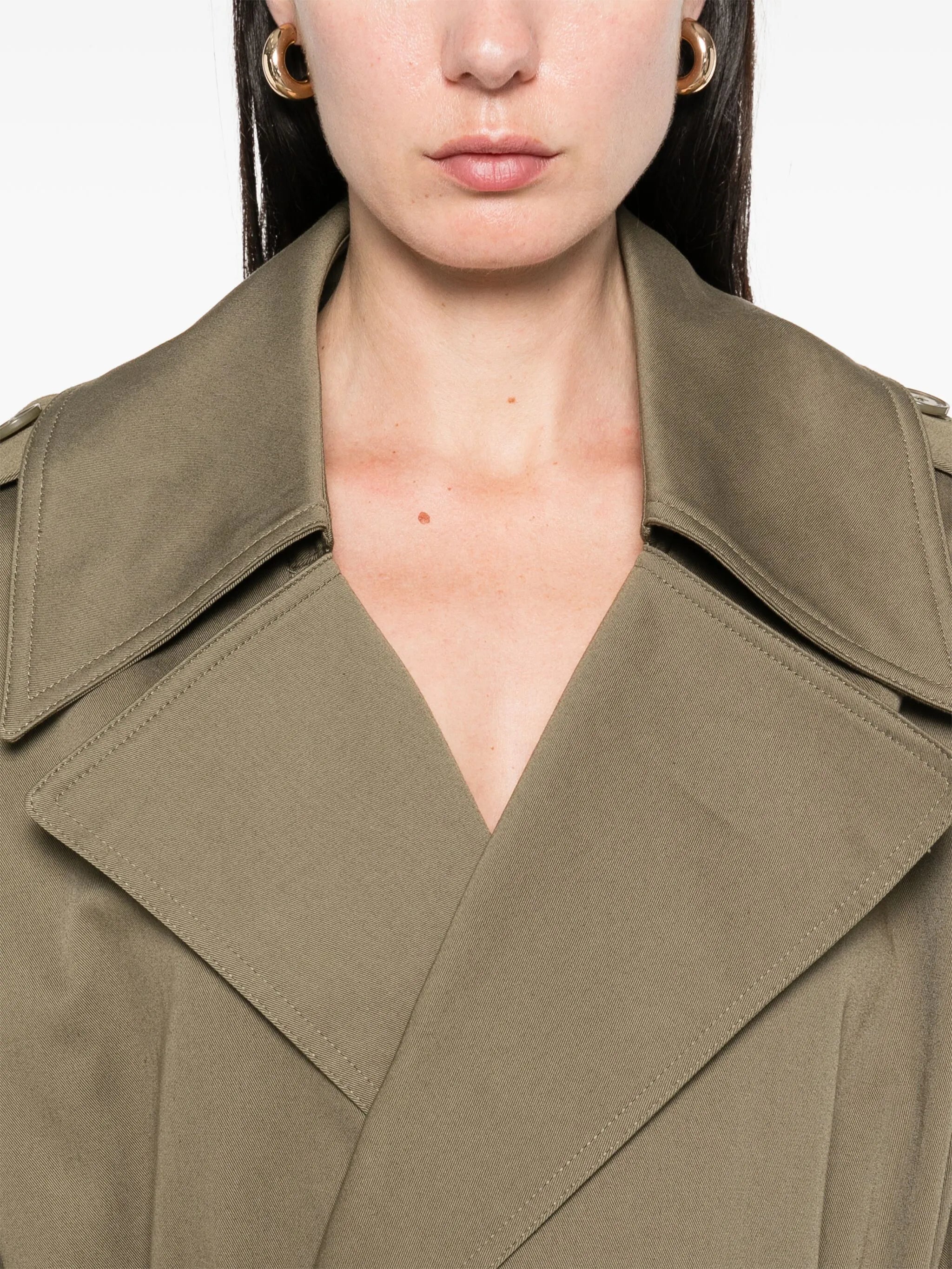 Zurich short trench coat
