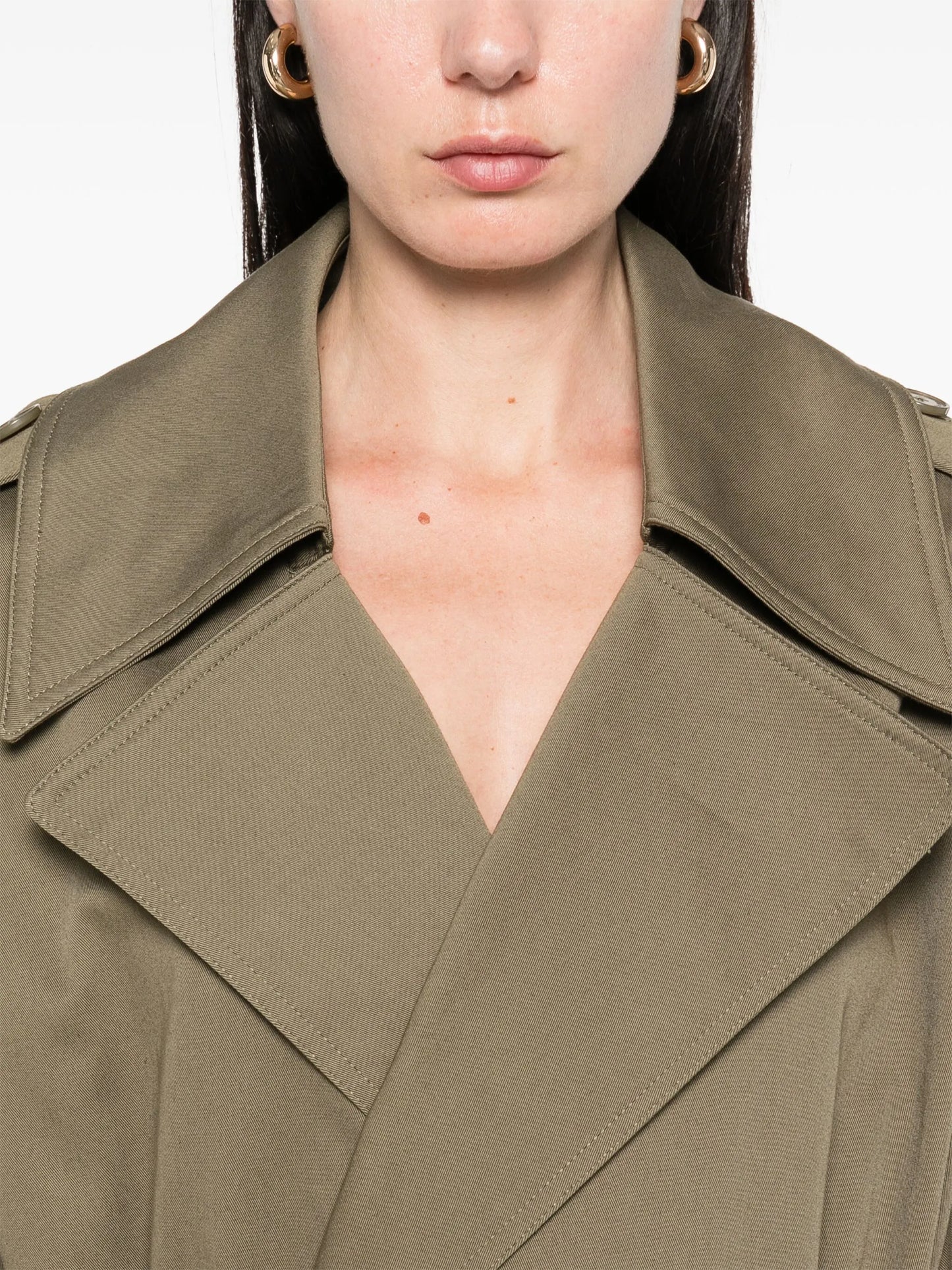 Zurich short trench coat
