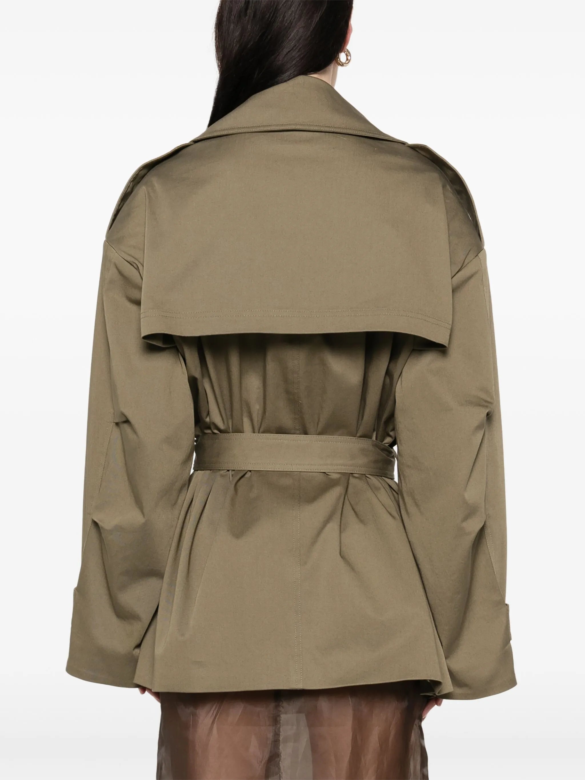 Zurich short trench coat