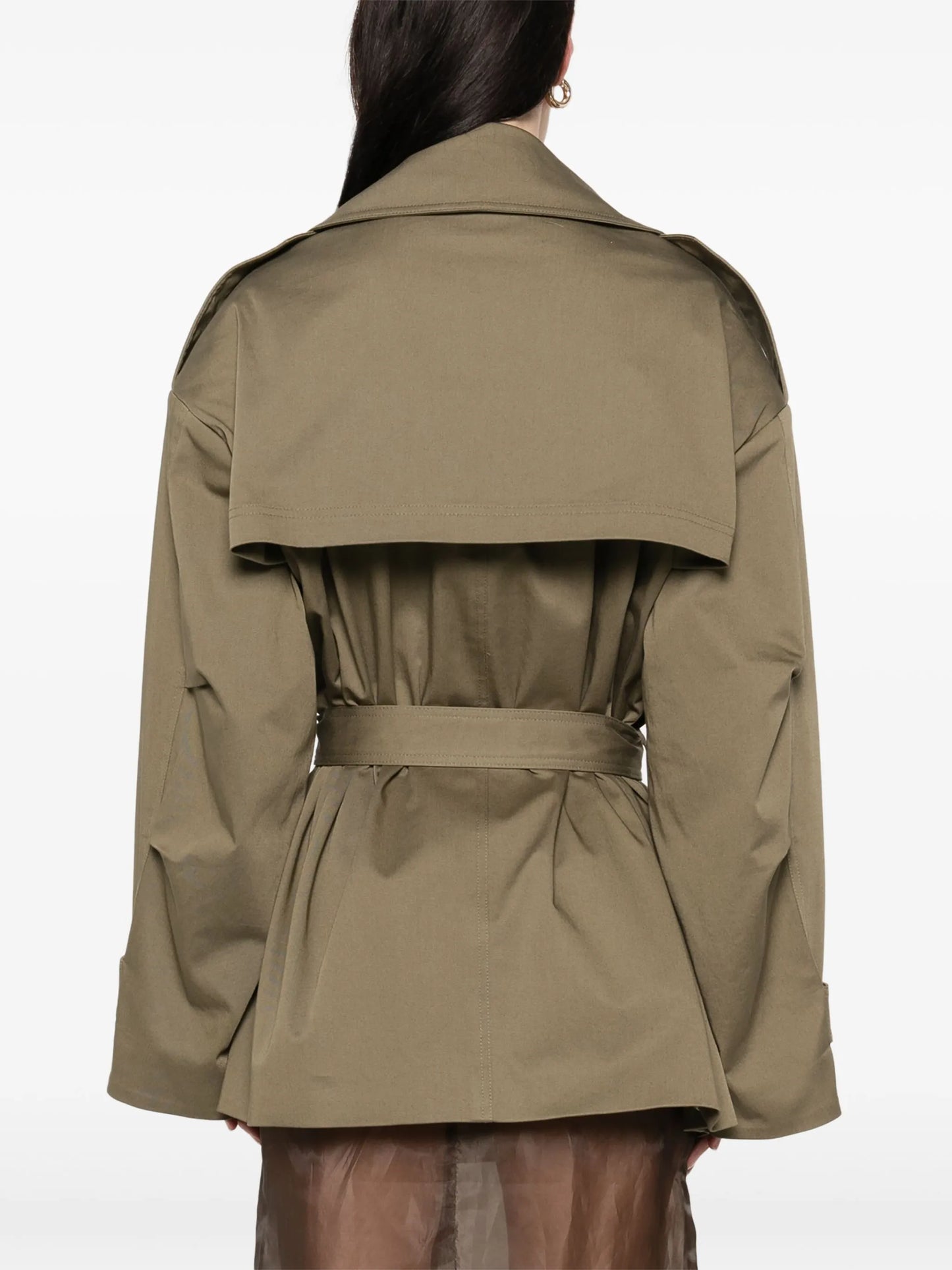 Zurich short trench coat