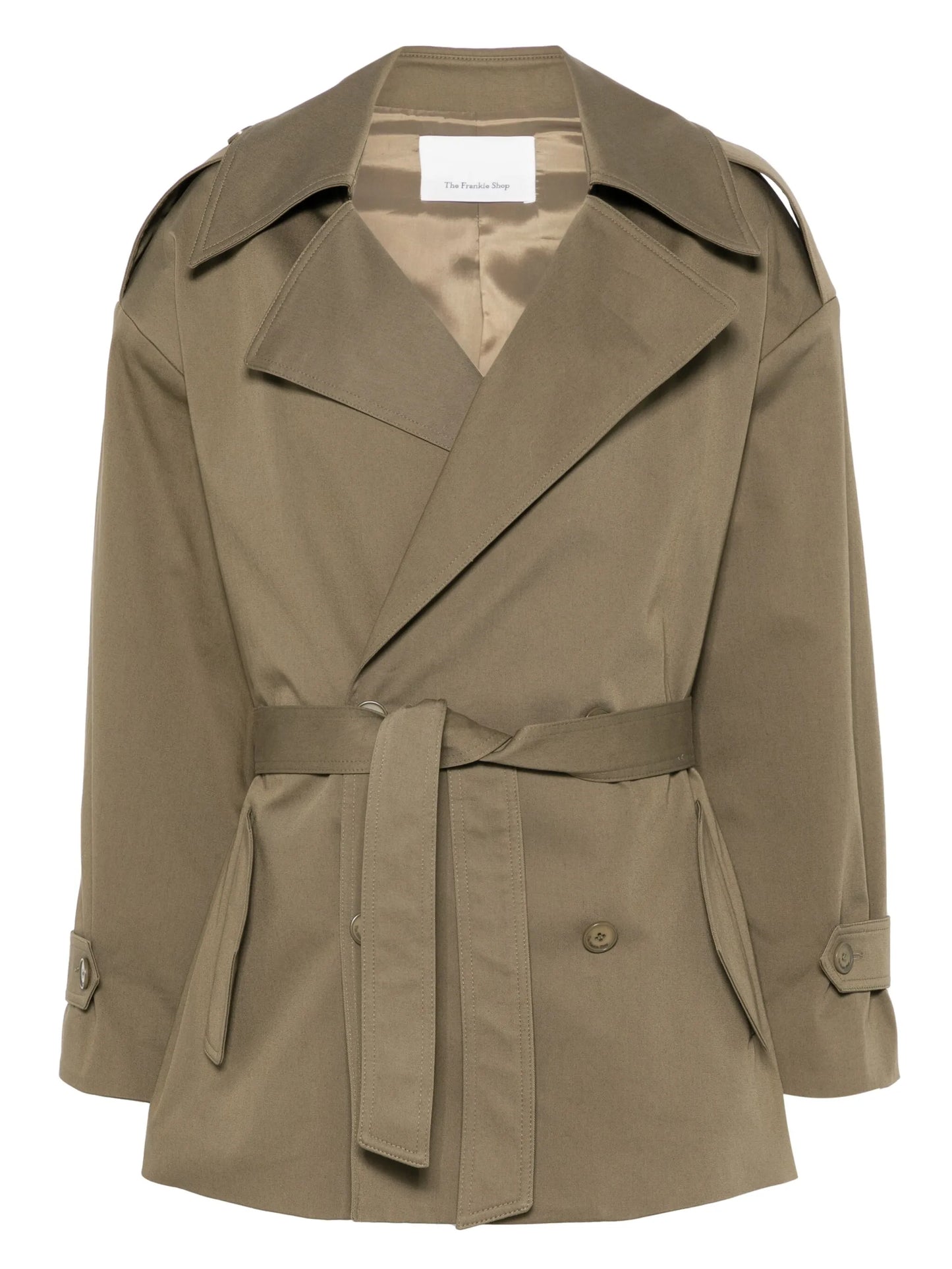 Zurich short trench coat