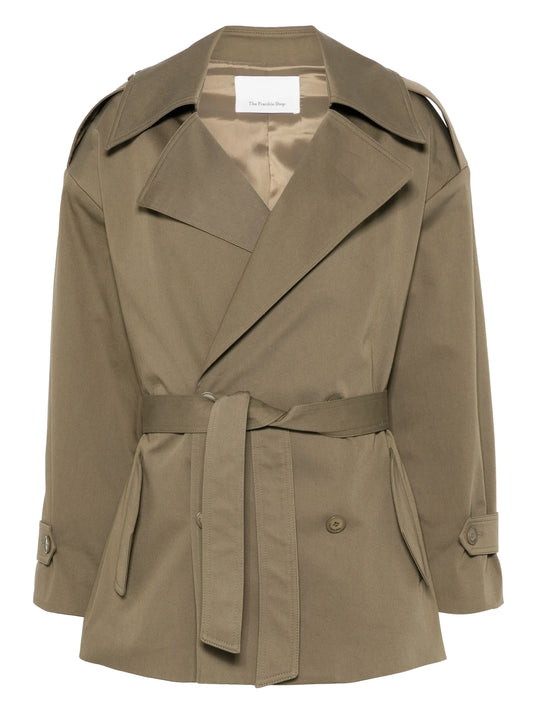 Zurich short trench coat