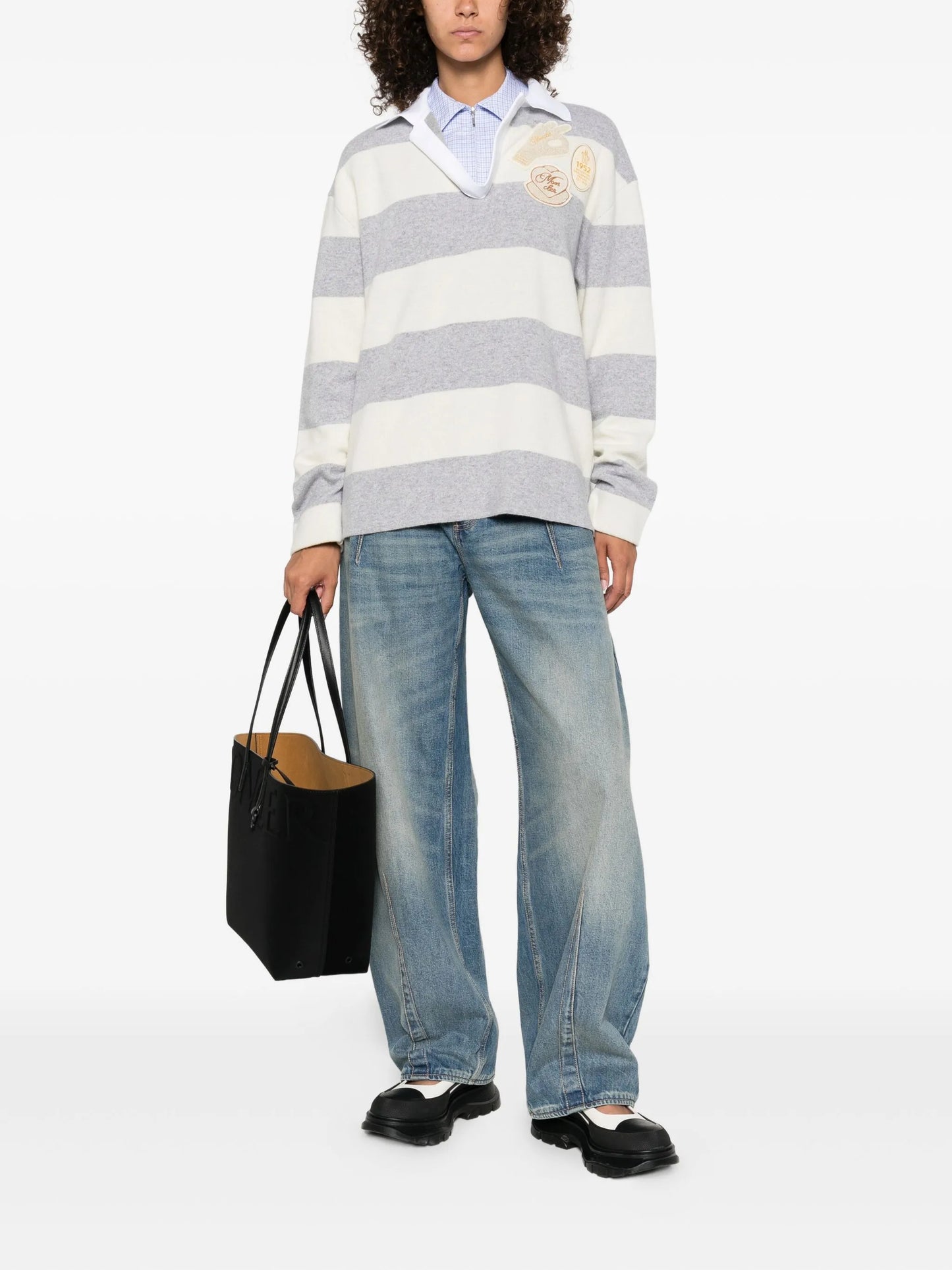 striped sweatshirt