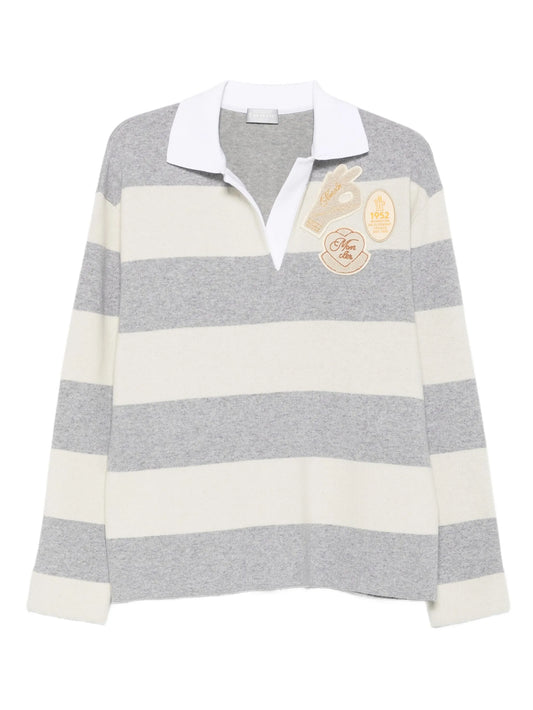 striped sweatshirt