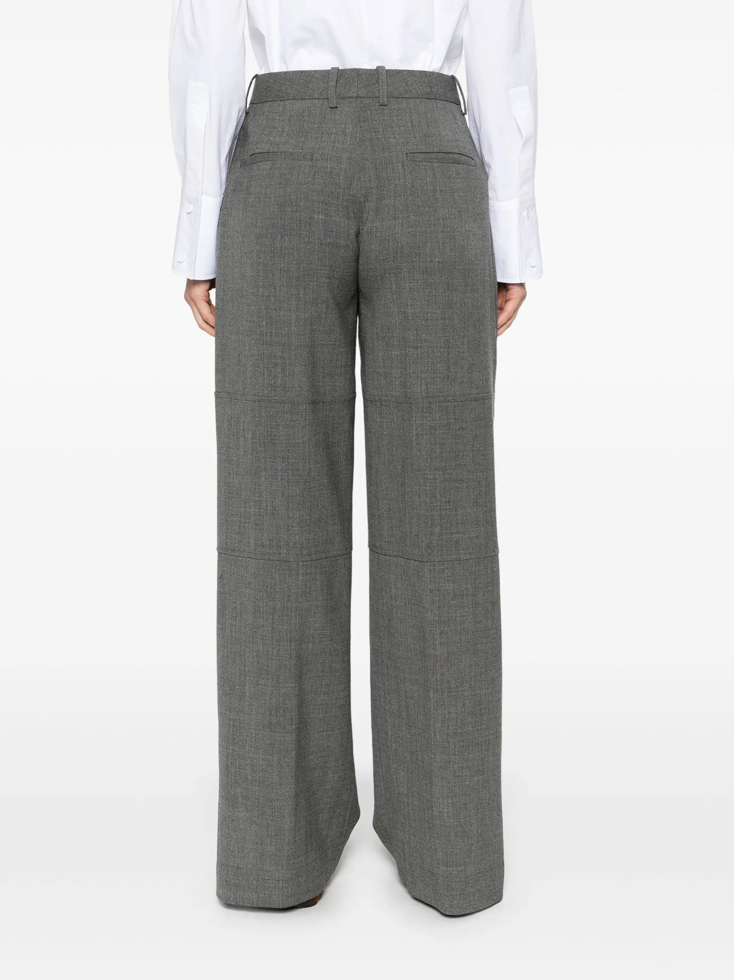 virgin wool trousers