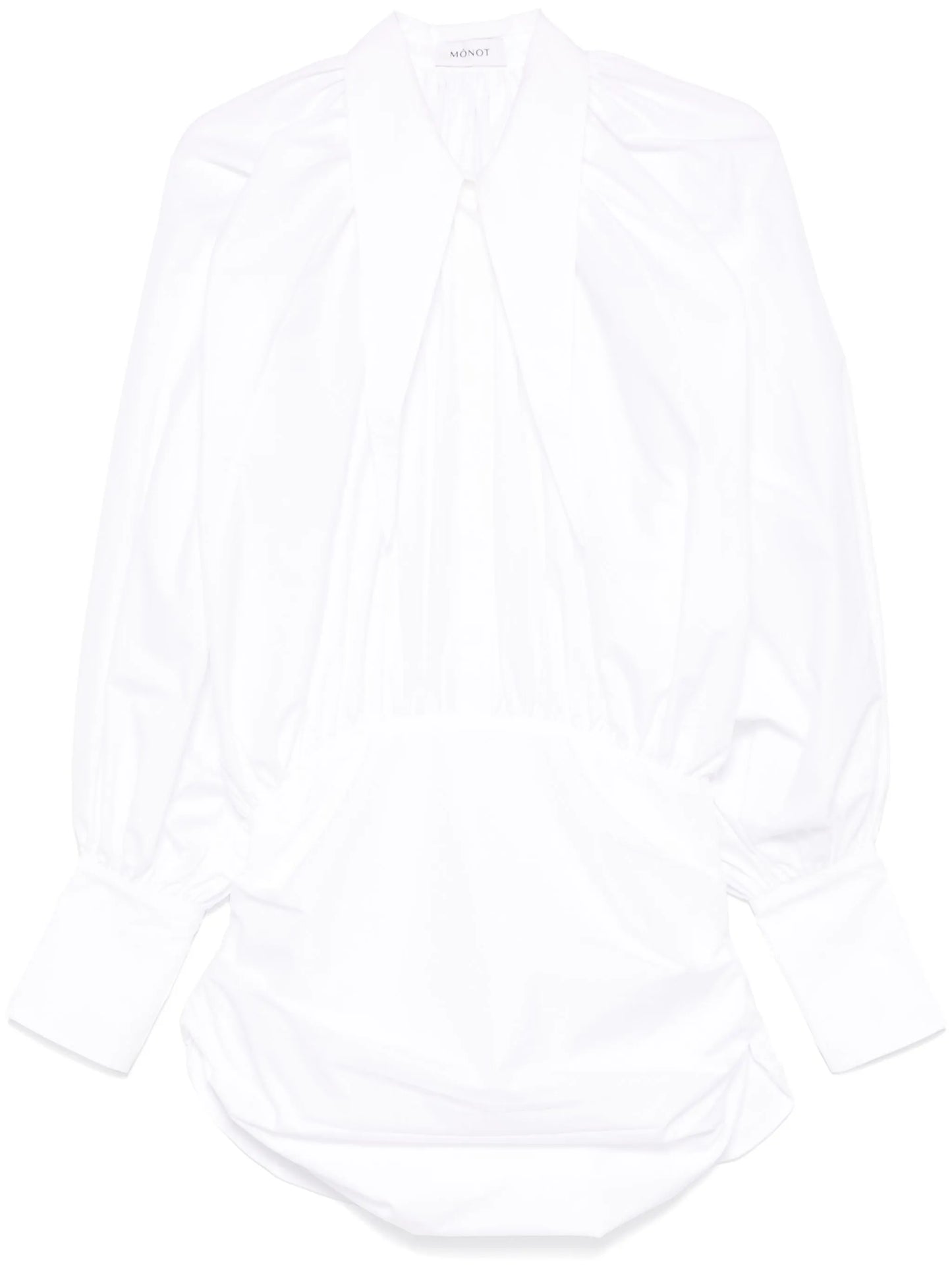 poplin mini dress